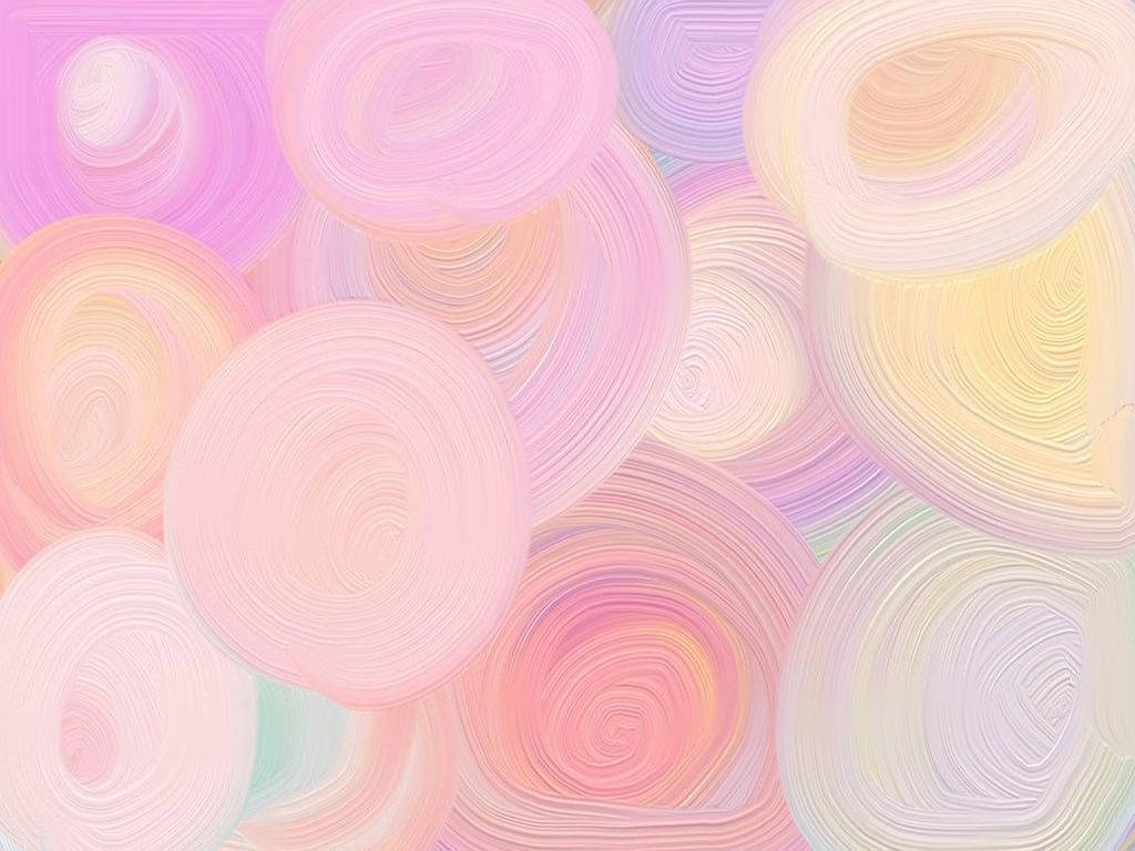 Círculos Pastel Adorables Fondos de pantalla