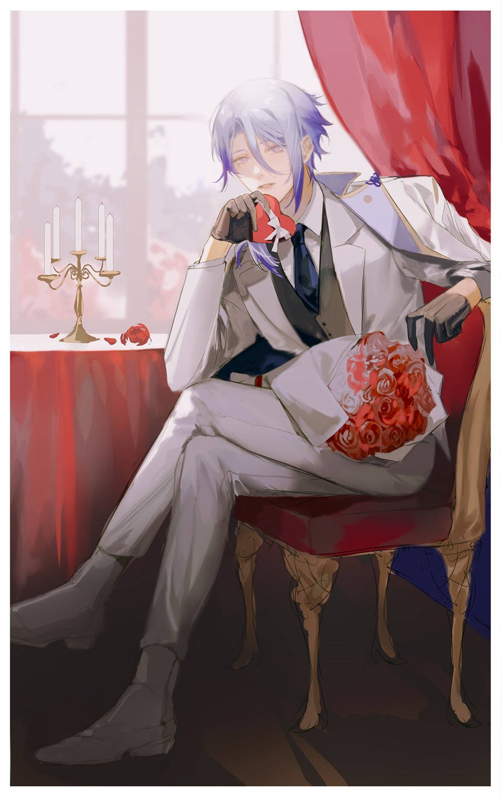 Kamisato Ayato Cita Romántica Fondos de pantalla