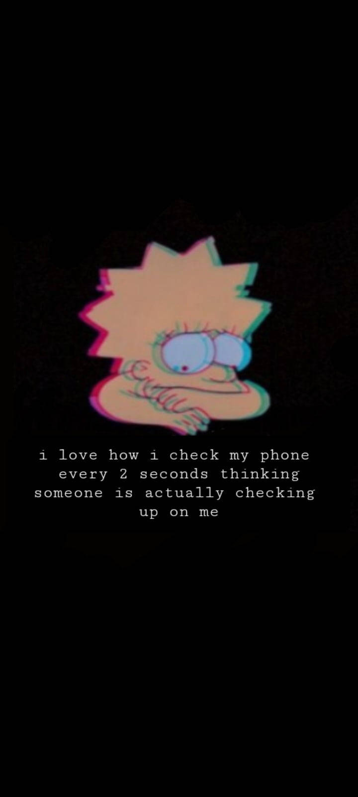 Cita Triste Lisa Simpson Fondos de pantalla