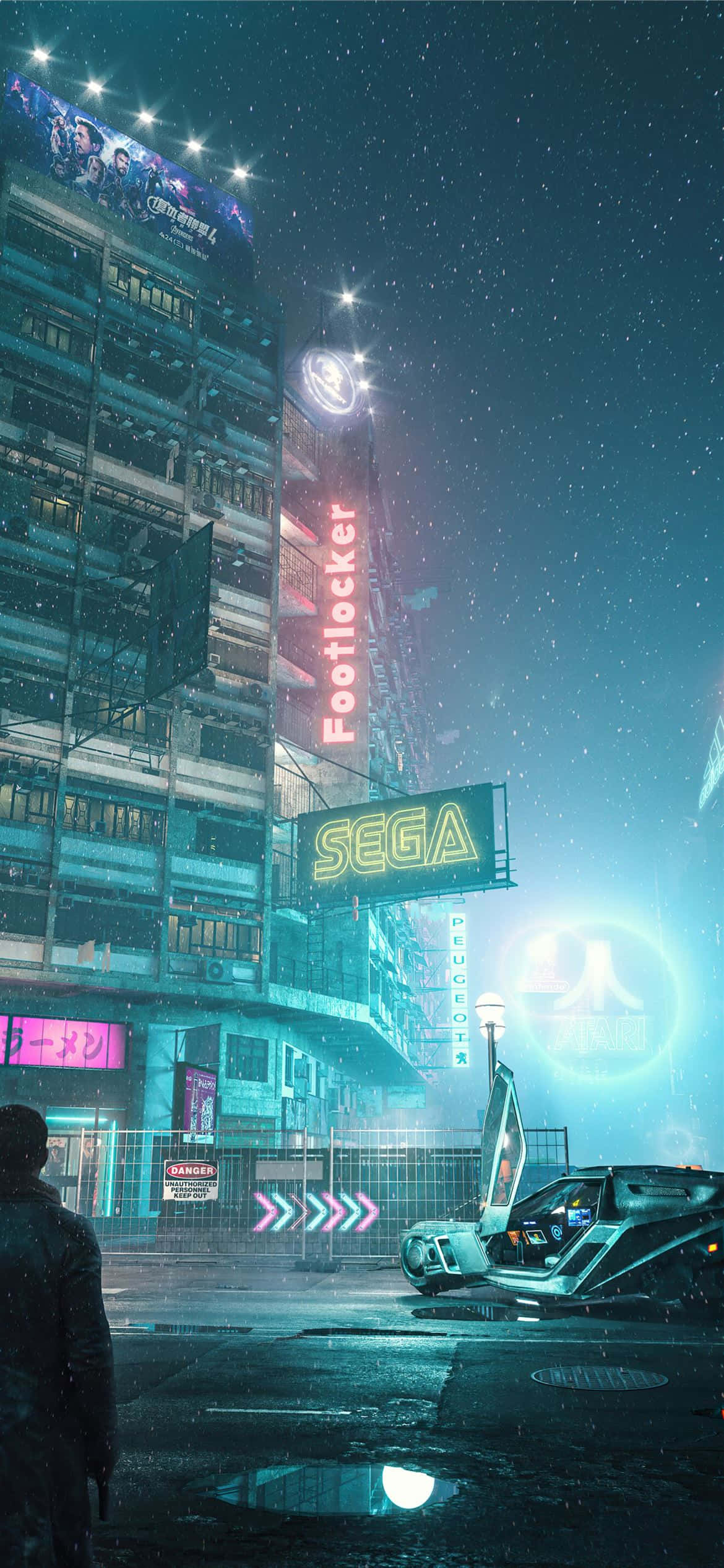 ciudad cyberpunk - una ciudad con una ciudad futurista Fondos de pantalla