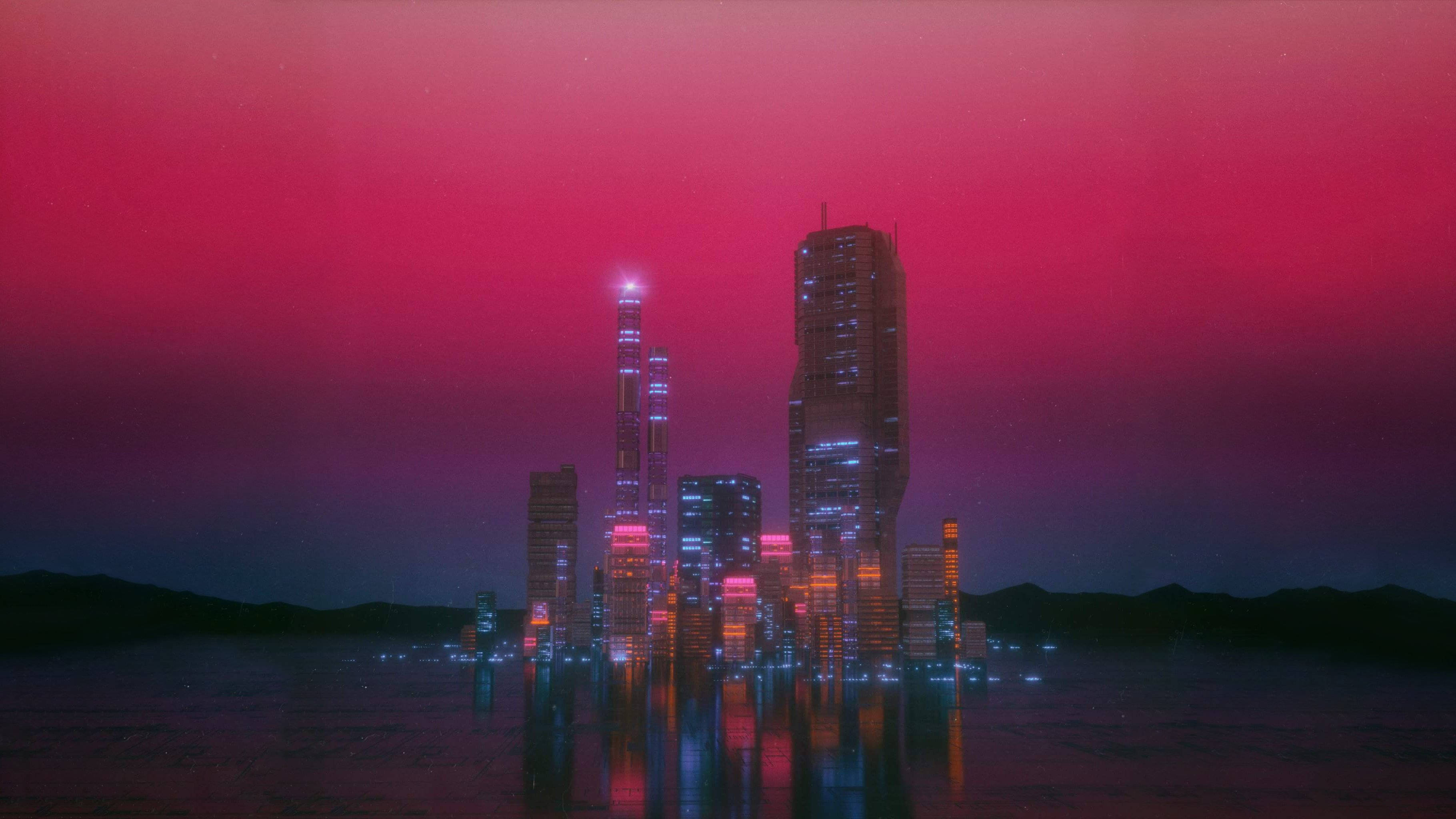Ciudad Neón de Moda Fondos de pantalla