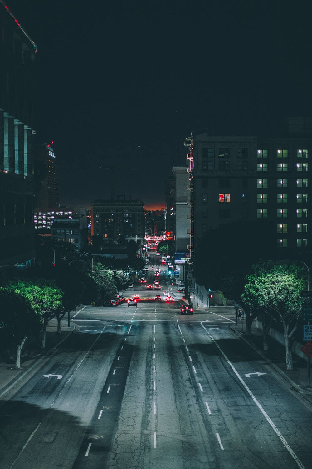 Ciudad Oscura de Noche Fondos de pantalla