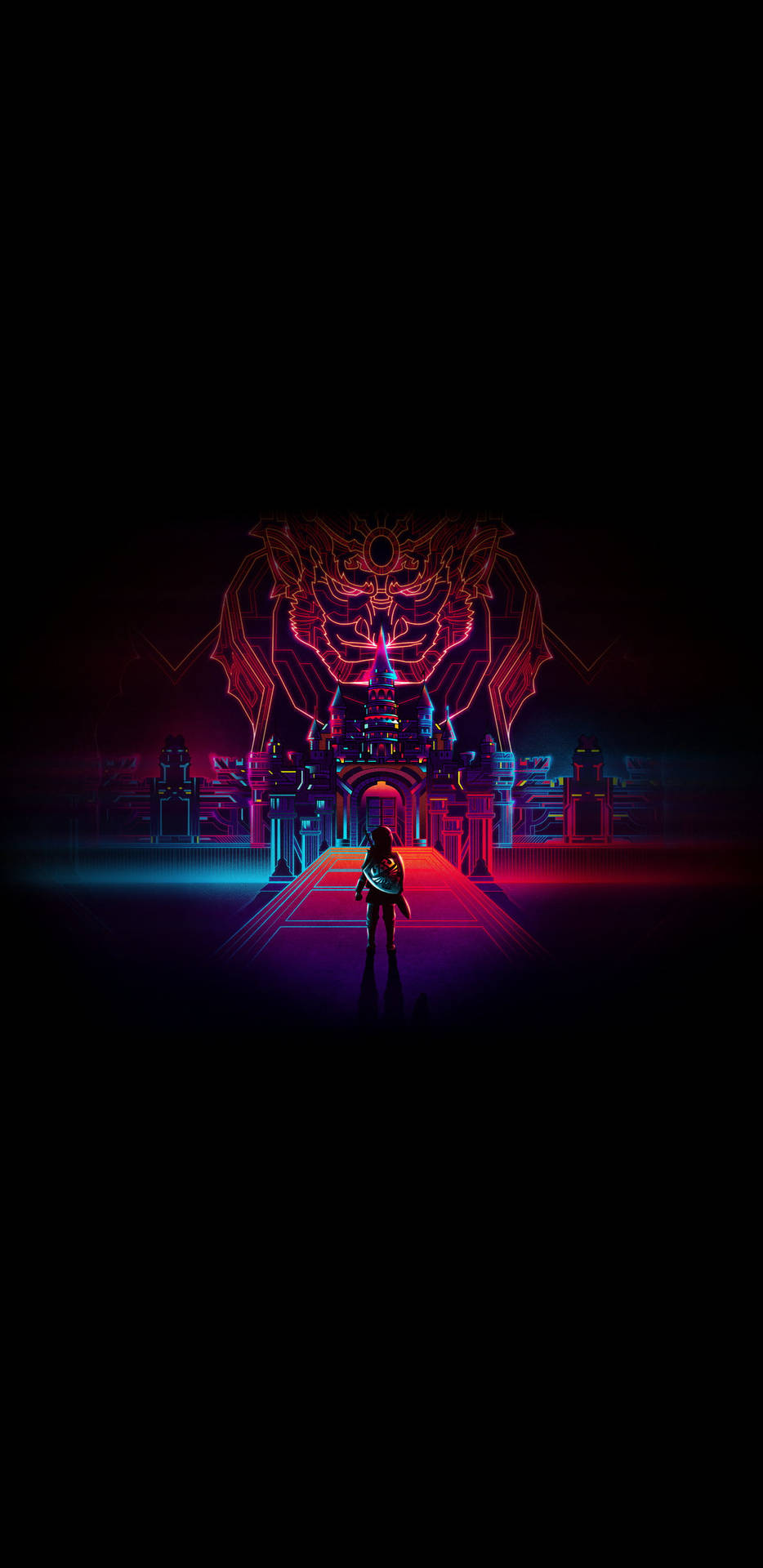 Ciudad Roja Amoled Negro