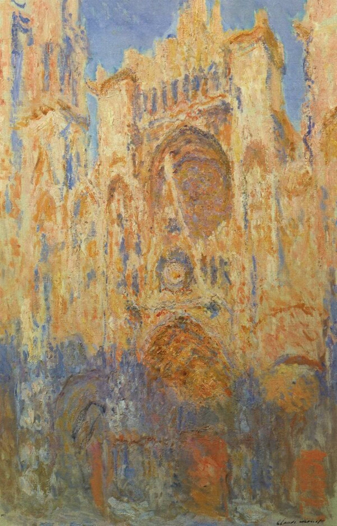 Claude Monet Catedral de Rouen Fondos de pantalla