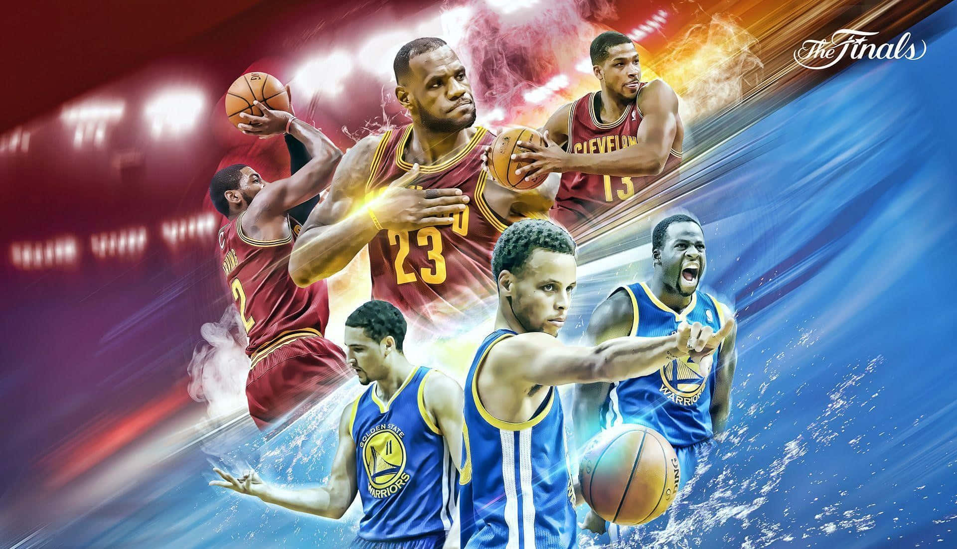 Cleveland Cavaliers Contra Golden State Warriors Mejor Fondo de Baloncesto Fondos de pantalla