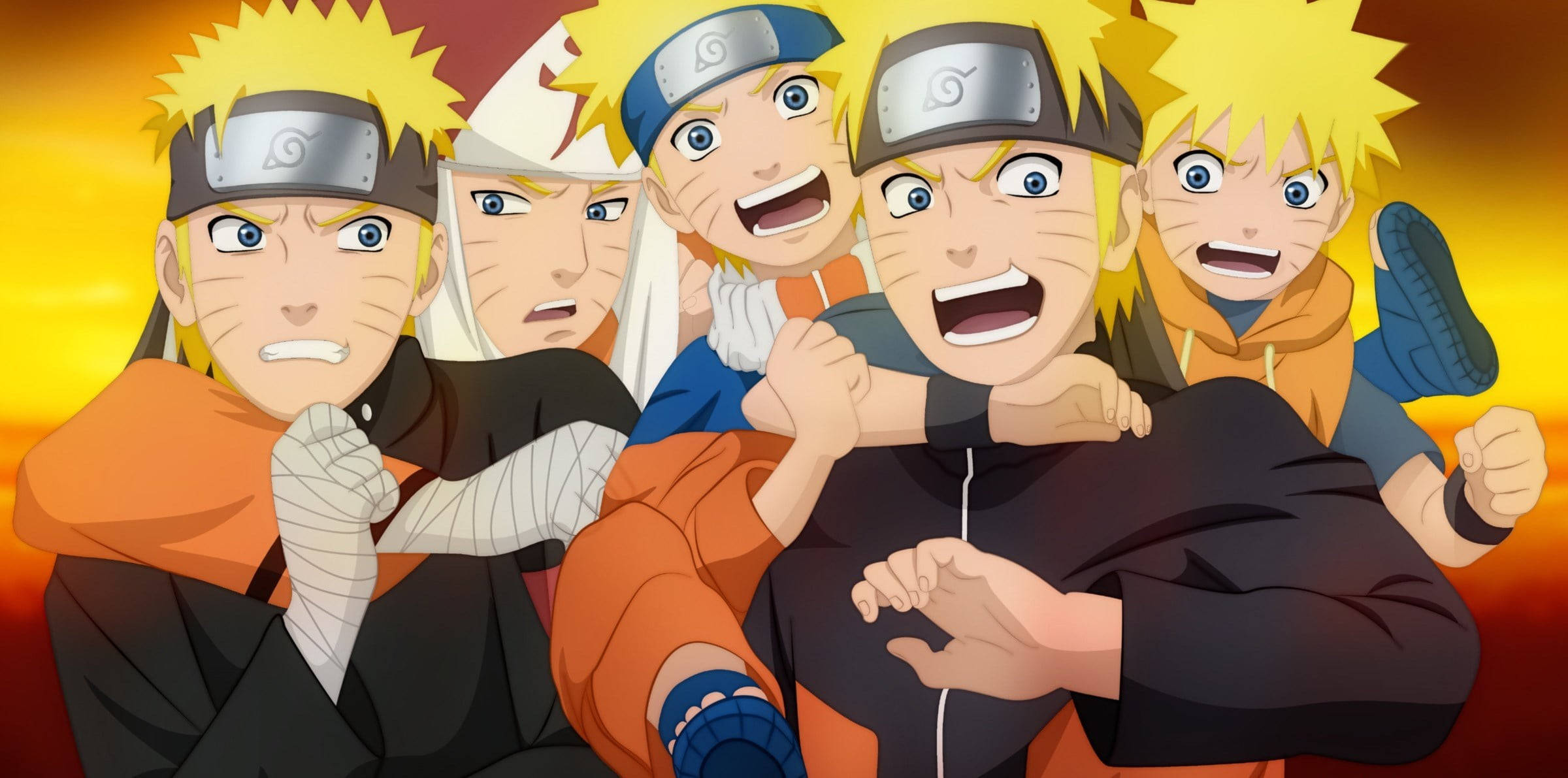 Clones vivos de Naruto Fondos de pantalla