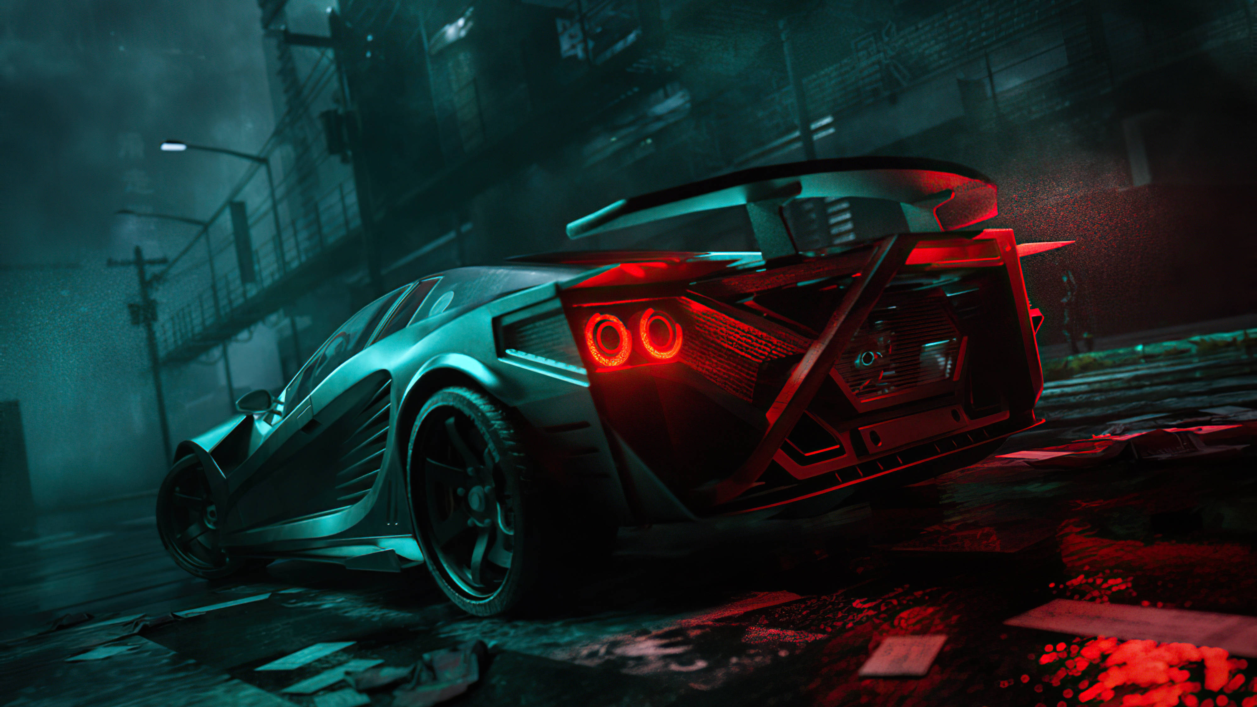 Coche de Carreras 4K para Laptop Fondos de pantalla