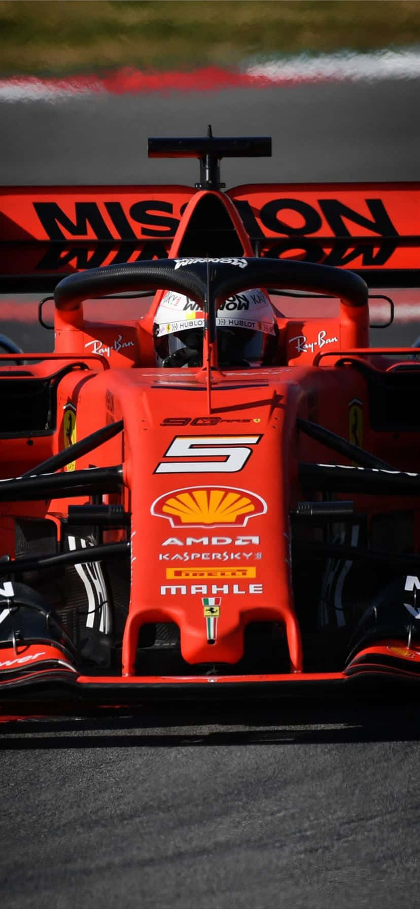 Coche de Carreras Ferrari de Fórmula 1 Rápido Fondos de pantalla