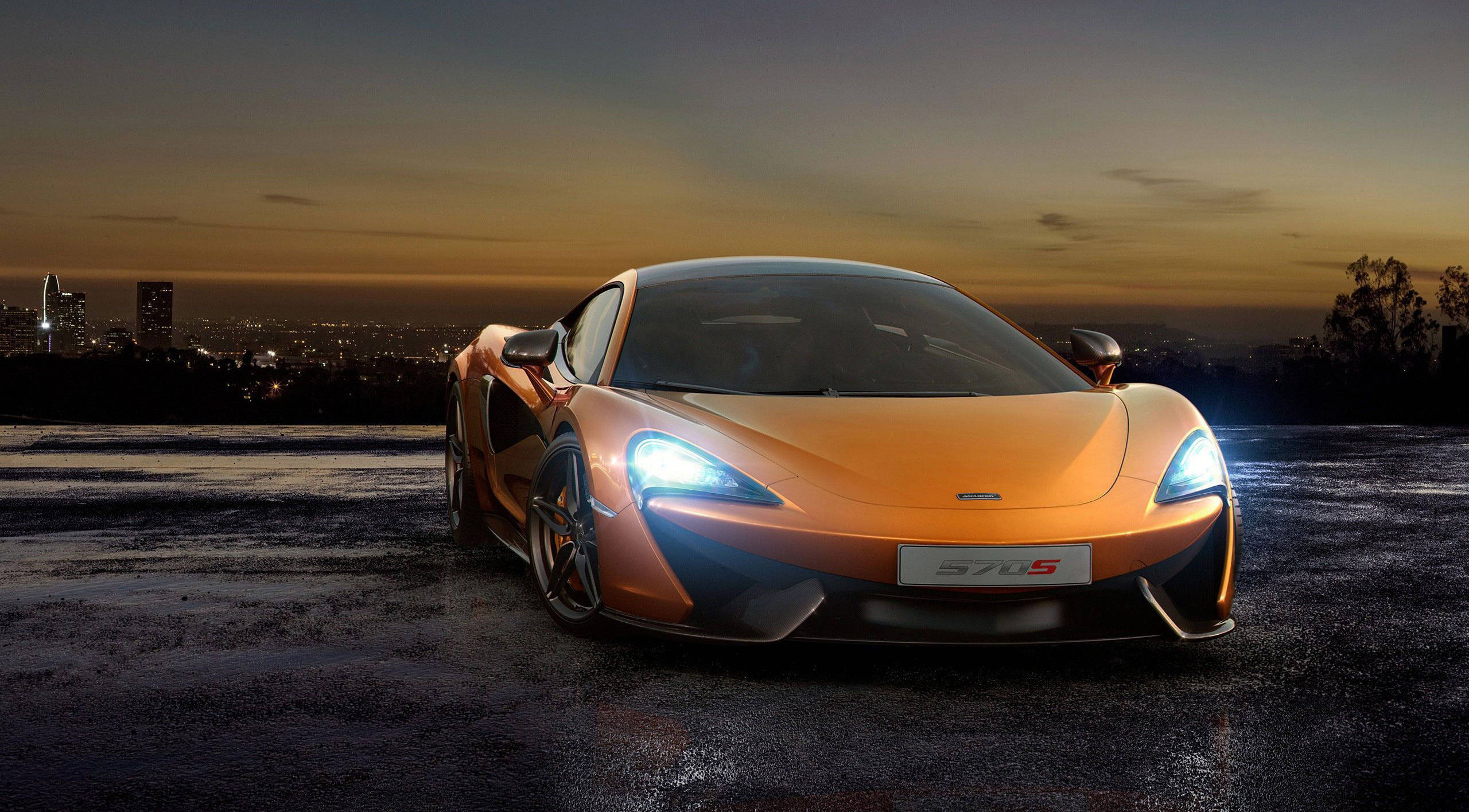 Coche Genial Naranja McLaren Fondos de pantalla