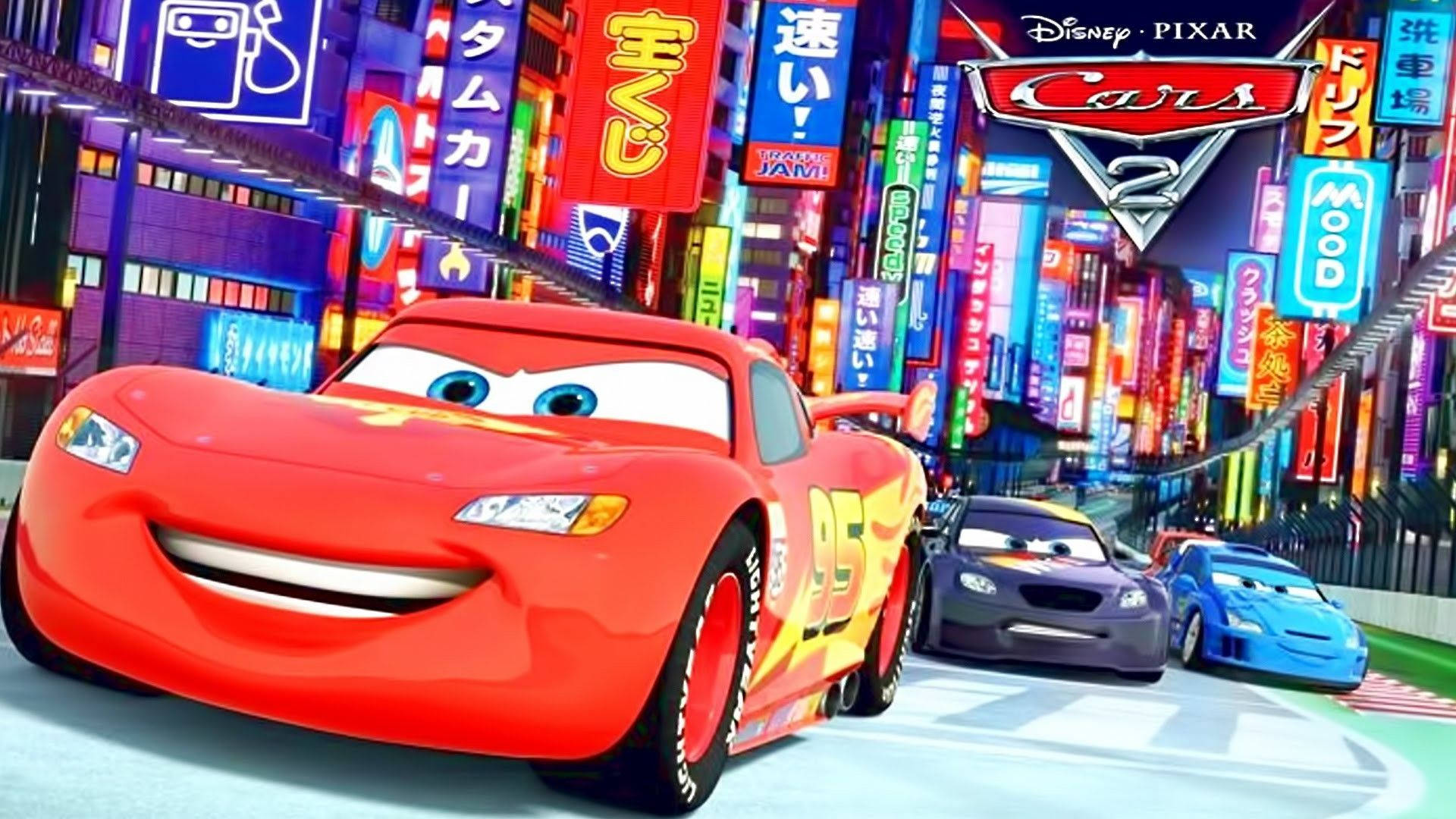 Coches Carteles de Neón y Carreras Fondos de pantalla