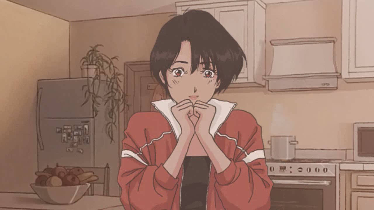 Cocina Retro Anime Estética Linda Fondos de pantalla