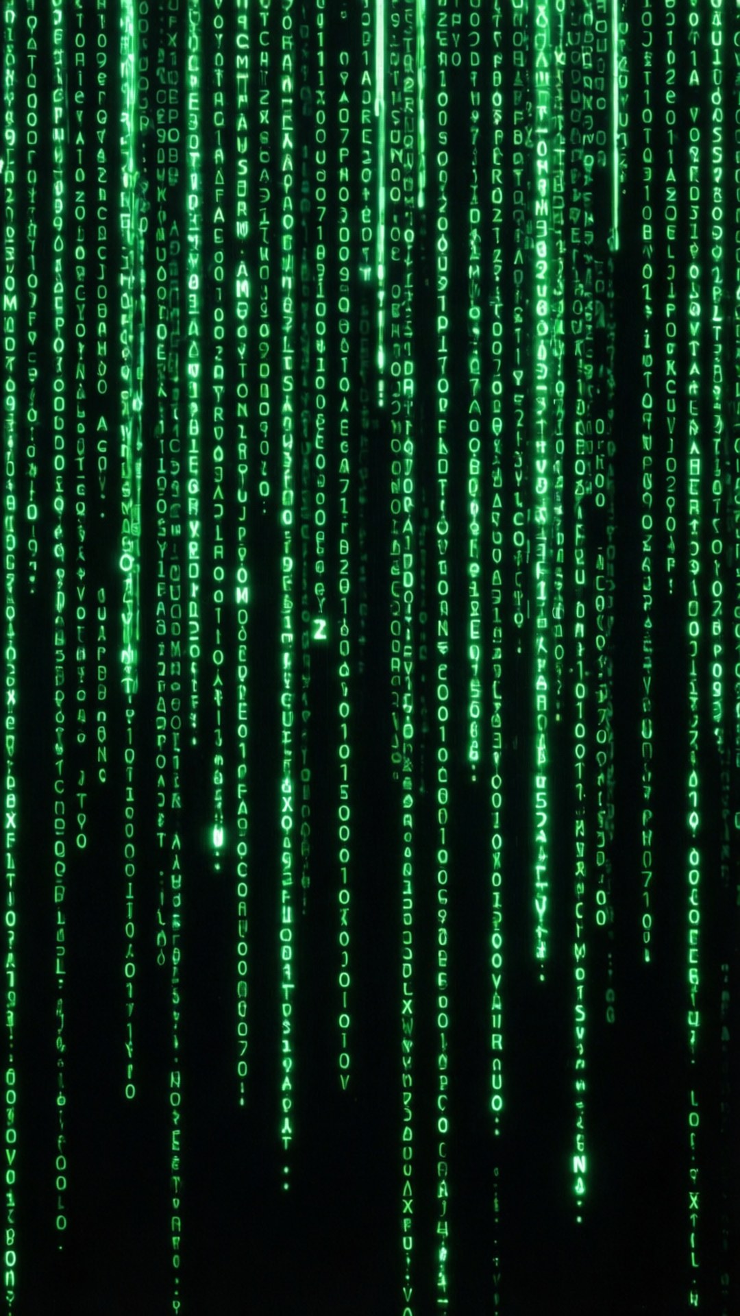 Código Matrix OLED Fondos de pantalla