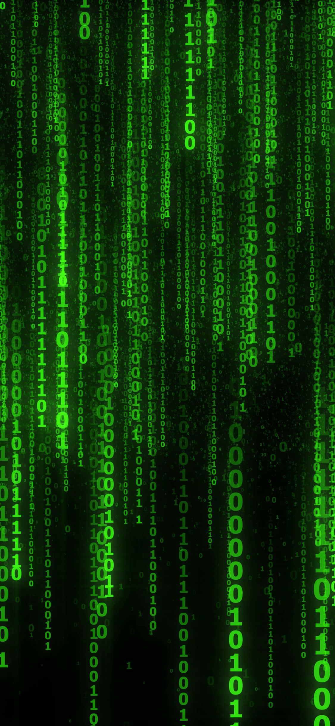 código matrix verde sobre fondo negro Fondos de pantalla