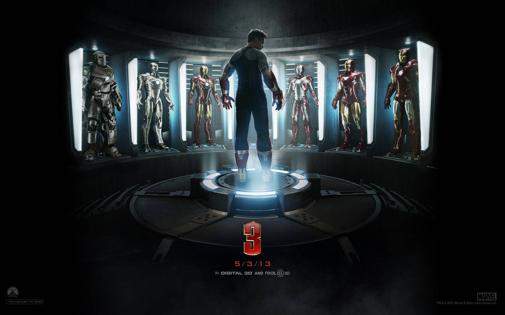 Colección de trajes de Iron Man Fondos de pantalla