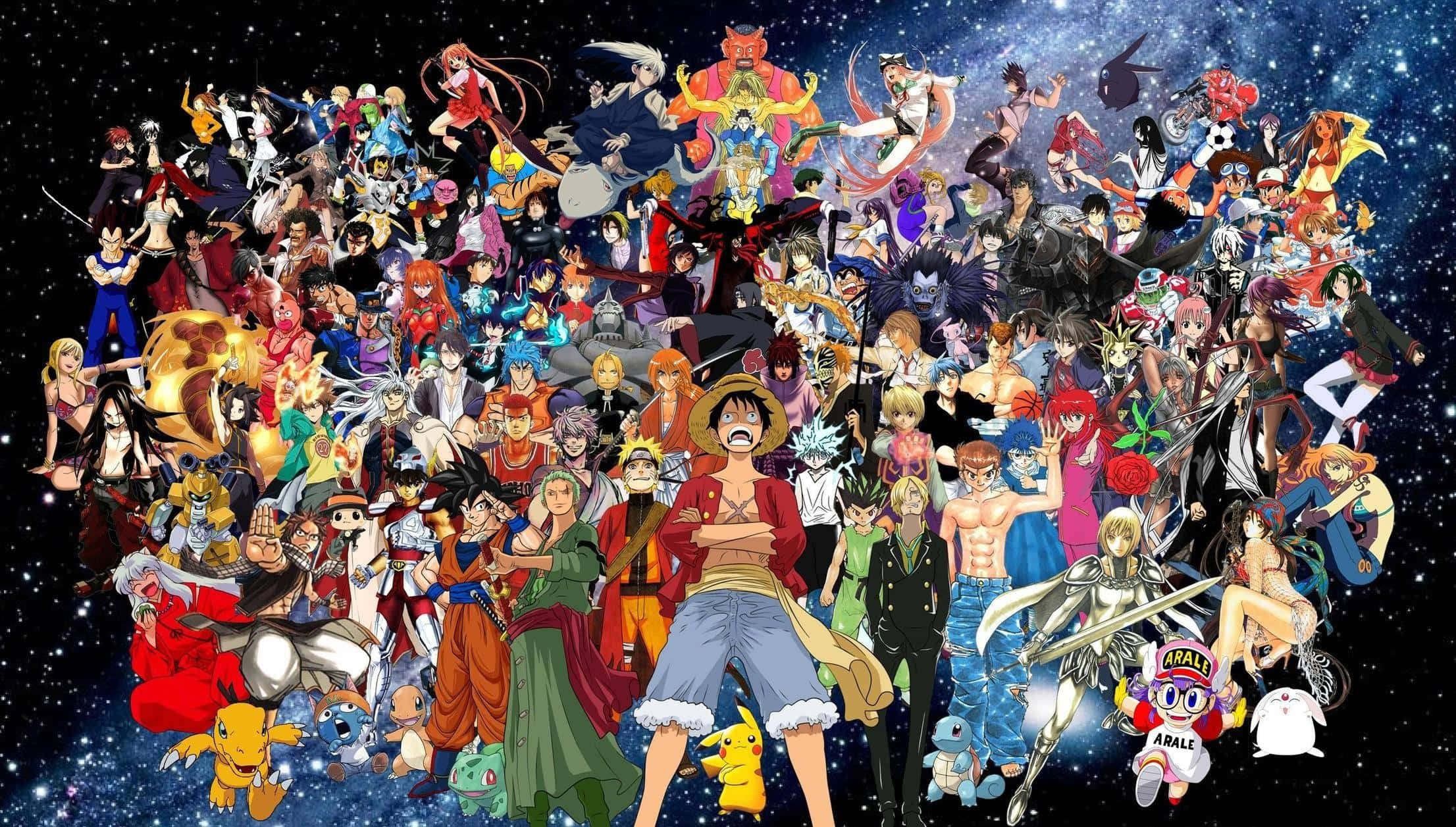 Colección Épica de Todos los Personajes de Anime HD Fondos de pantalla