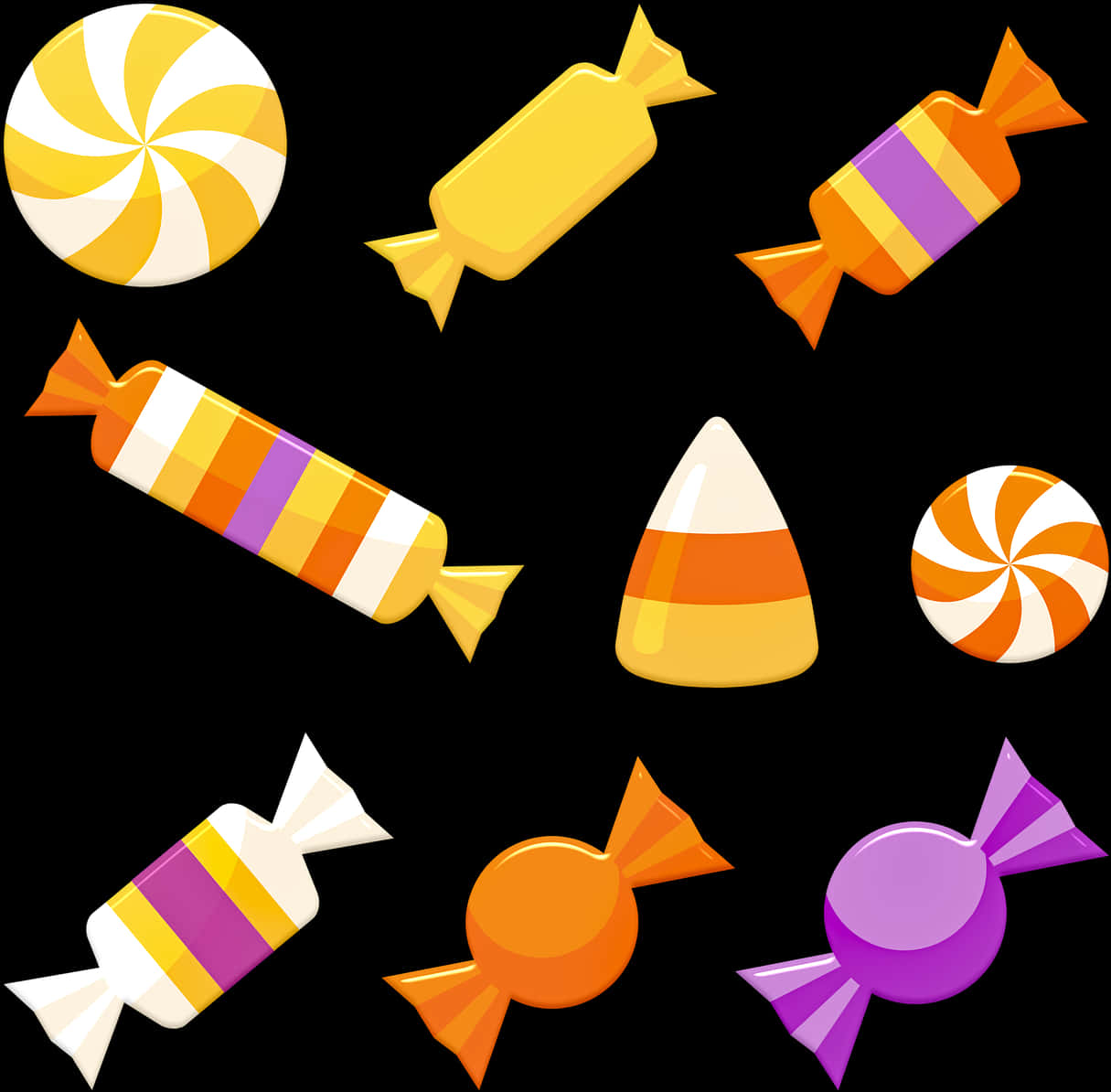 Colección Variada de Dulces Fondos de pantalla