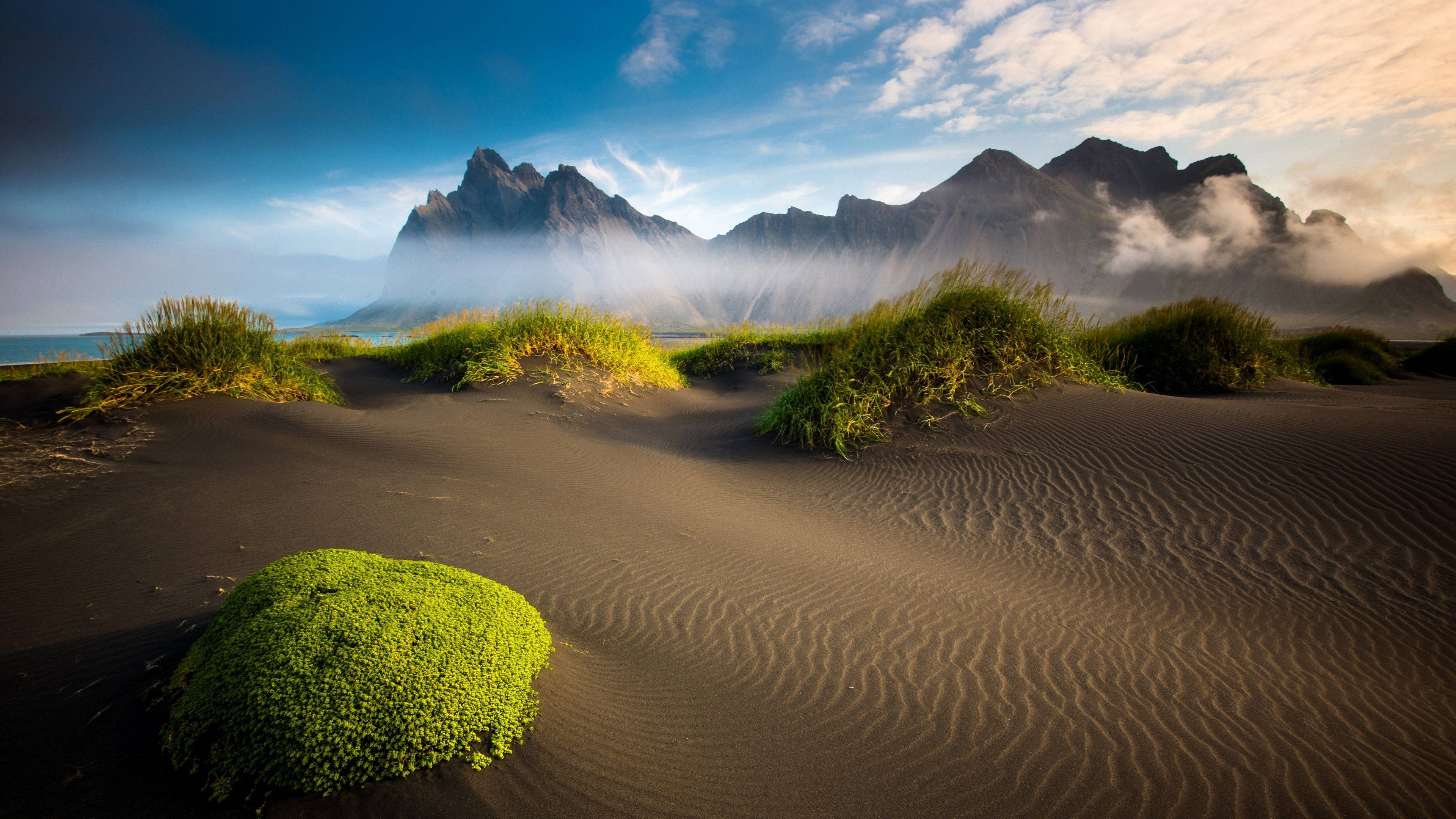 Colinas Neblinosas 4K Naturaleza Fondos de pantalla
