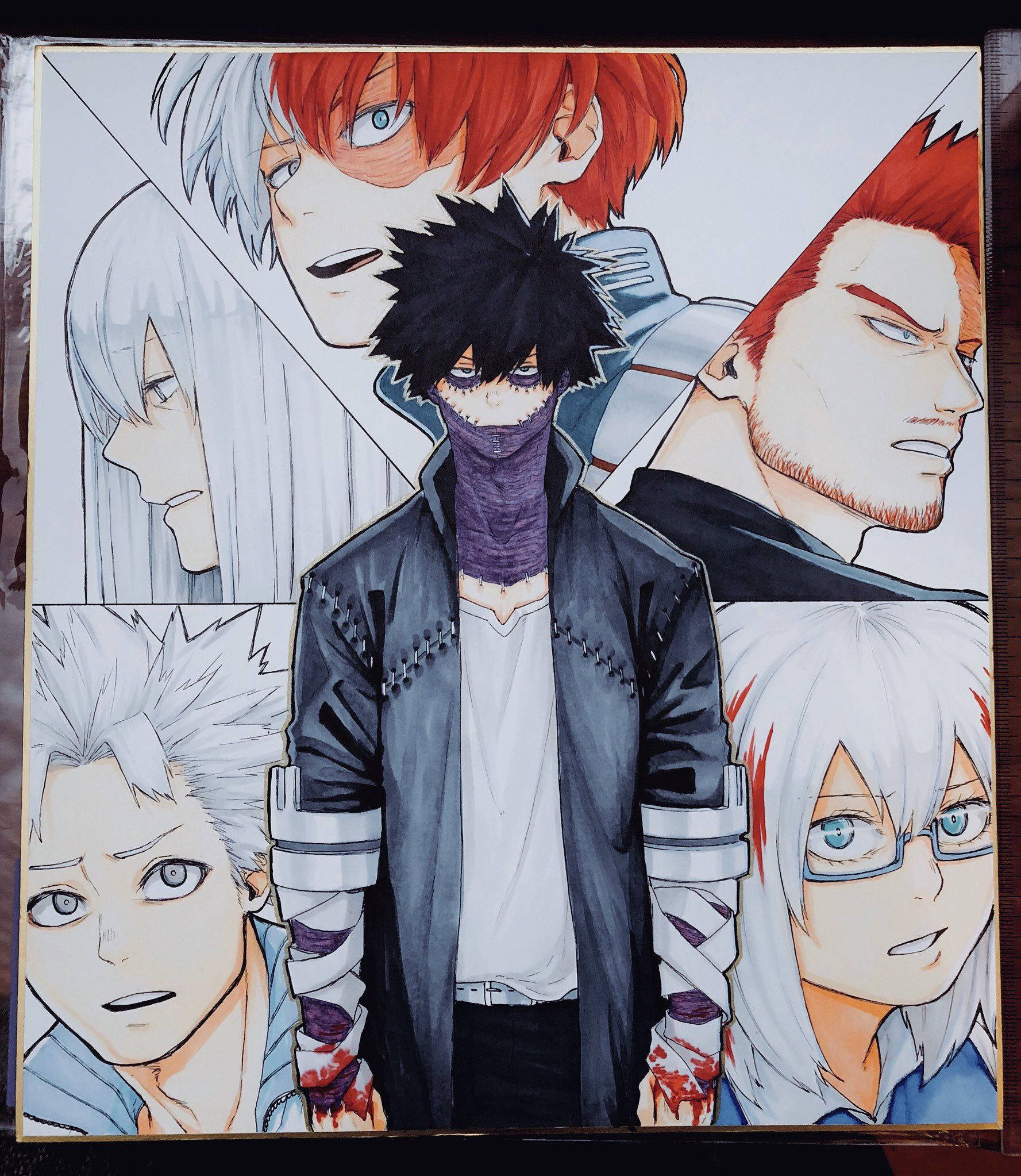 Collage de la familia Todoroki Fondos de pantalla