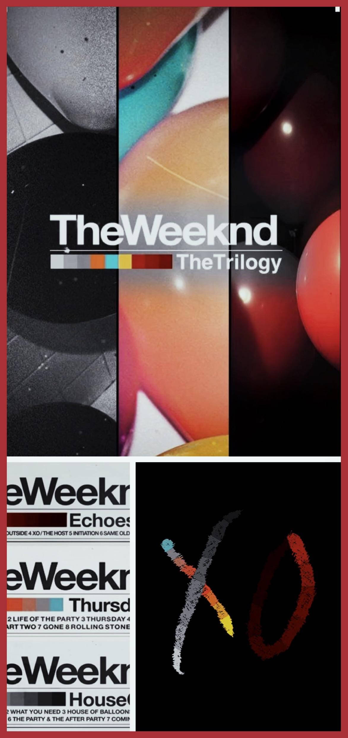 Collage de la trilogía de The Weeknd Fondos de pantalla