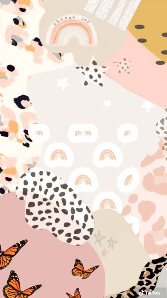 Collage de Patrones Boho Chic Fondos de pantalla