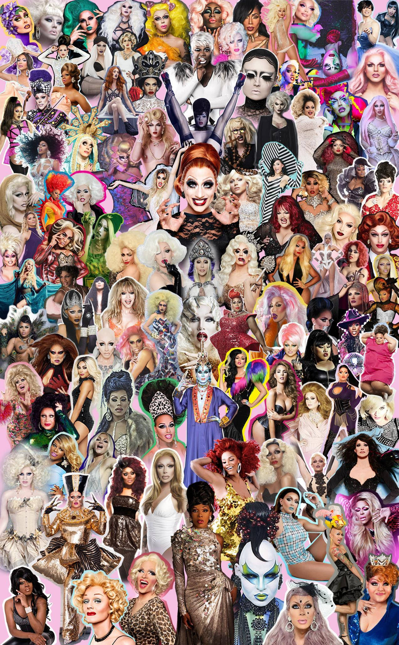 Collage de RuPaul's Drag Race Fondos de pantalla