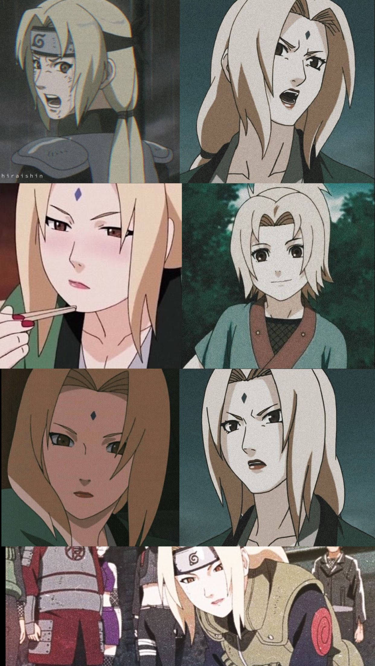 Collage de Tsunade Fondos de pantalla