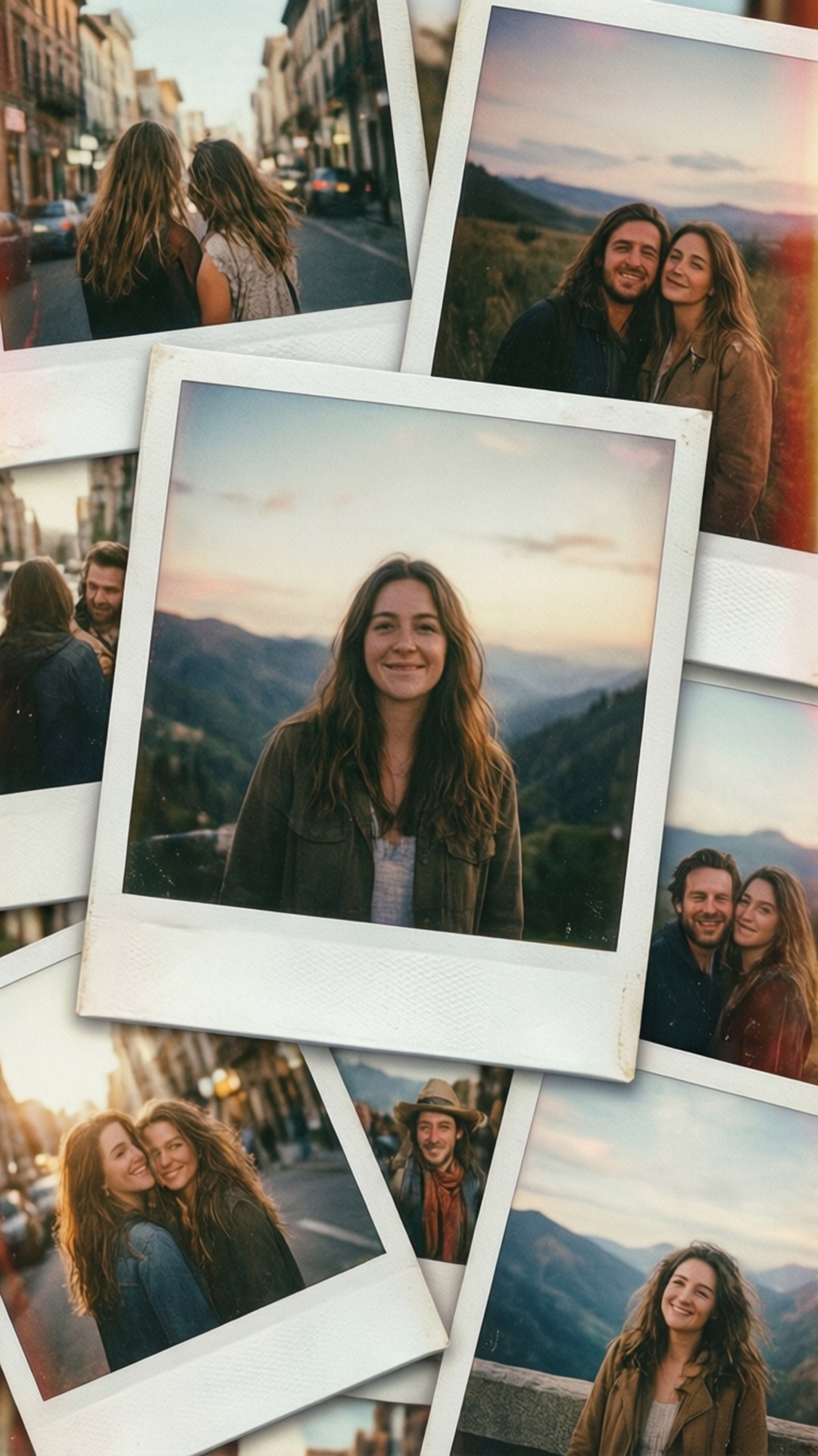 Collage de Viajes Polaroid Fondos de pantalla