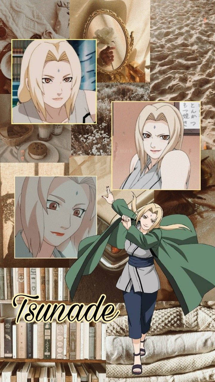 Collage Estético de Tsunade Fondos de pantalla