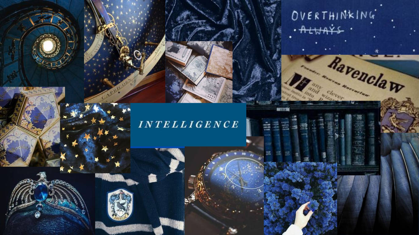 Collage Estético de Ravenclaw de Harry Potter Fondos de pantalla