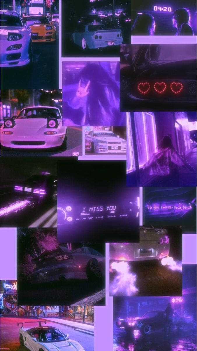 Collage Estético JDM Fondos de pantalla