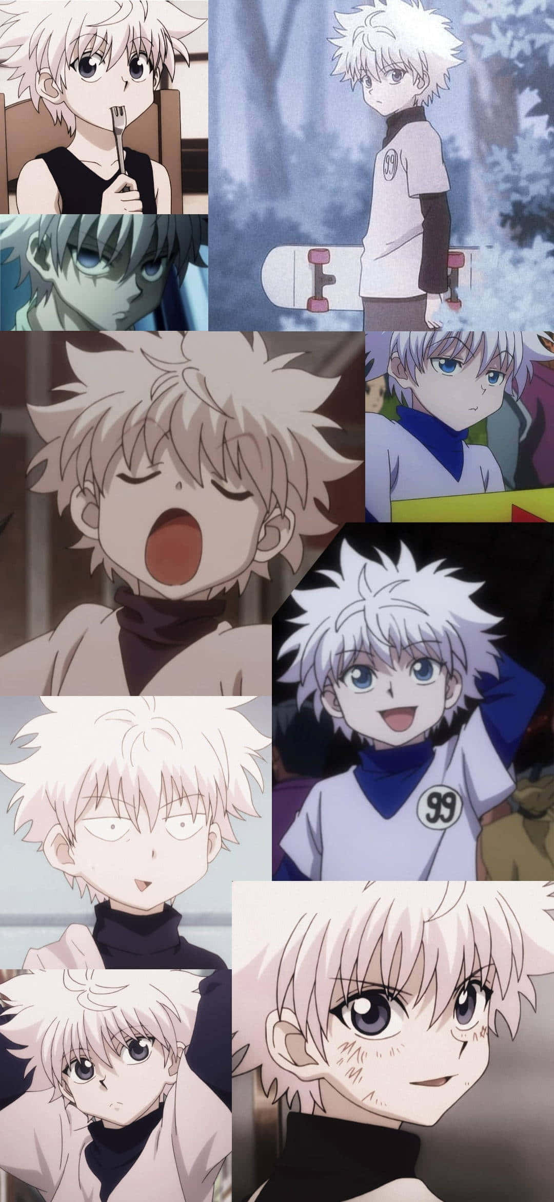 Collage Killua Hunter X Hunter PFP Fondos de pantalla