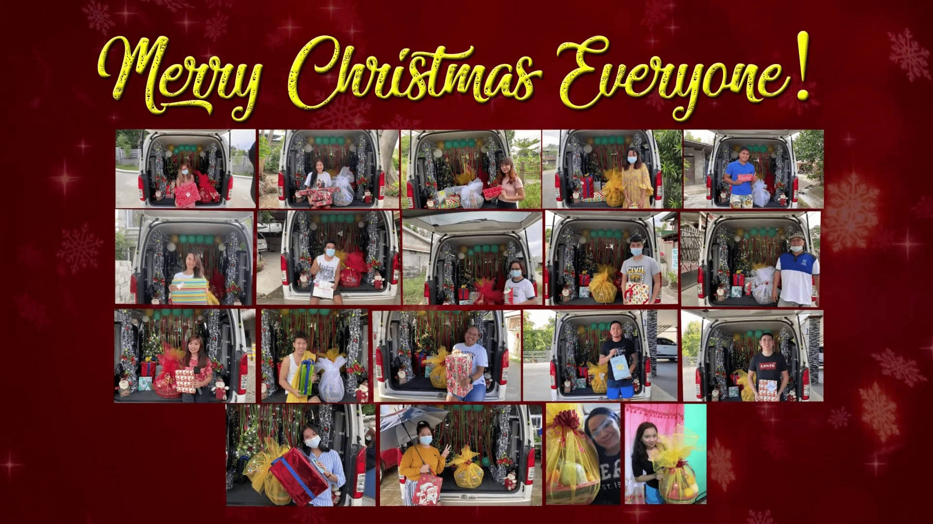 Collage Navideño de Sorpresas Fondos de pantalla