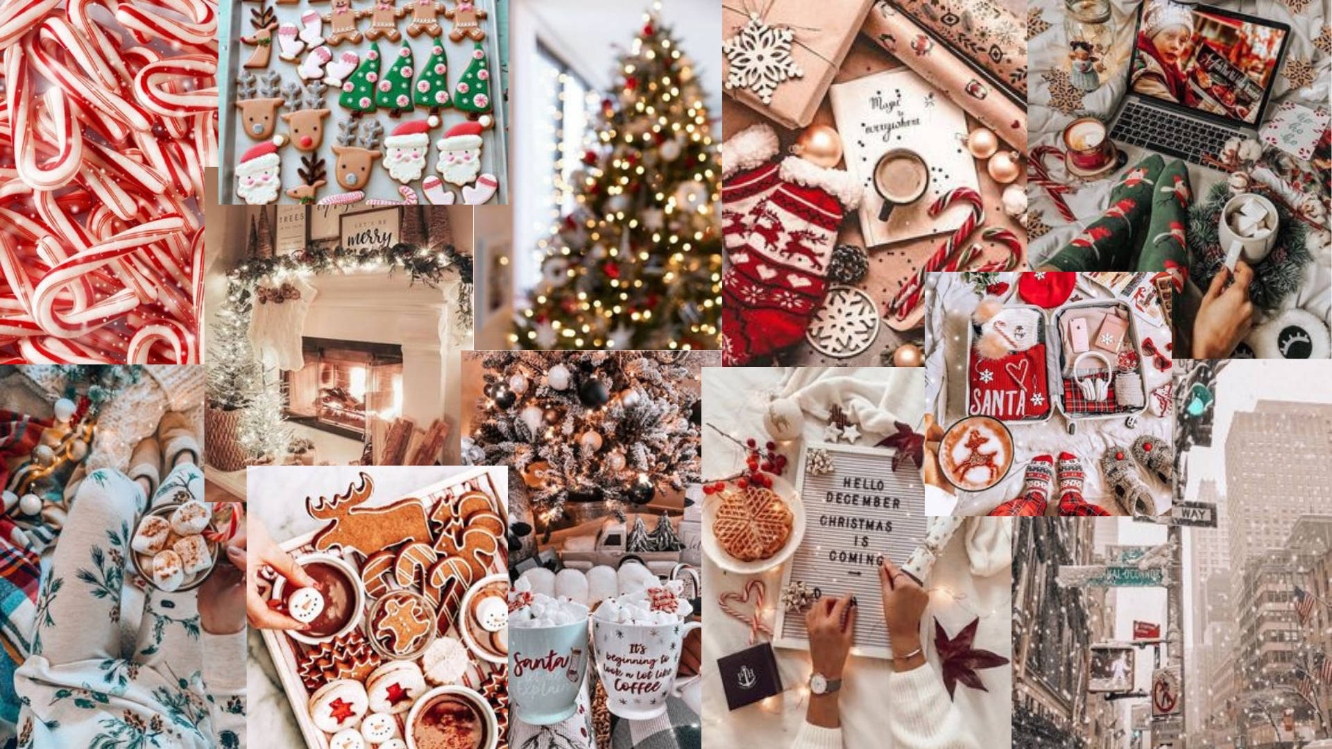 Collage Navideño Prep Fondos de pantalla