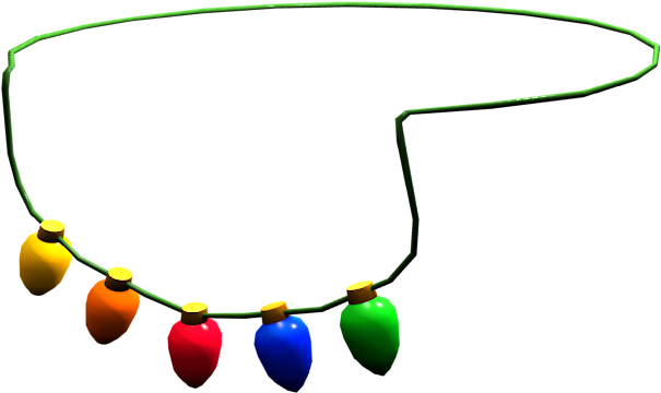 Collar de Bombilla de Colores de Roblox Fondos de pantalla