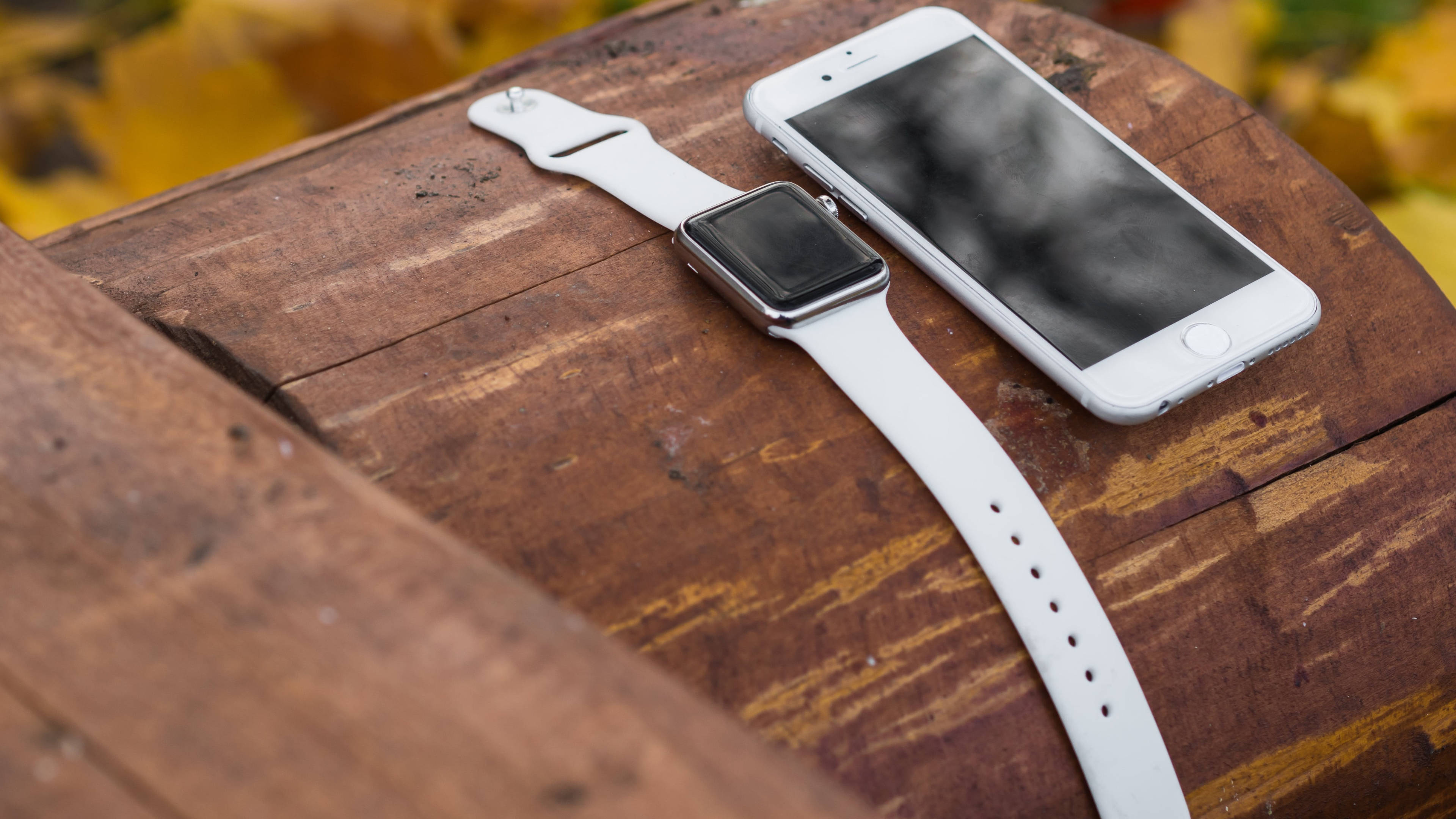 Color blanco característico del Apple Watch Fondos de pantalla