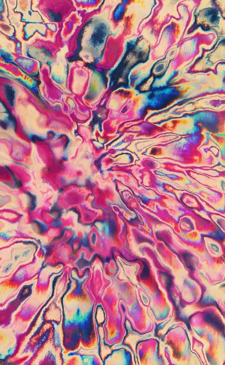 Colores Abstractos con Estética Psicodélica Fondos de pantalla