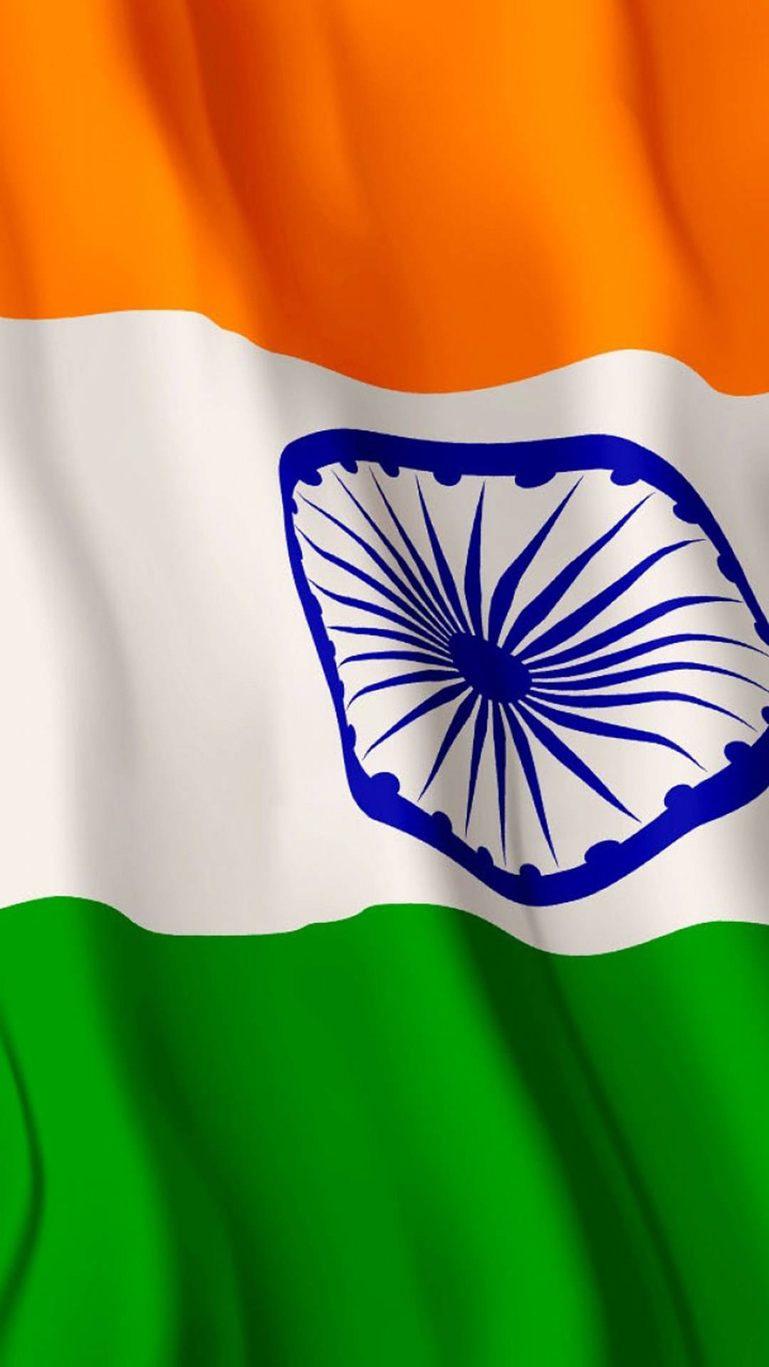 Colores Orgullosos - La Bandera India Ondulante Fondos de pantalla