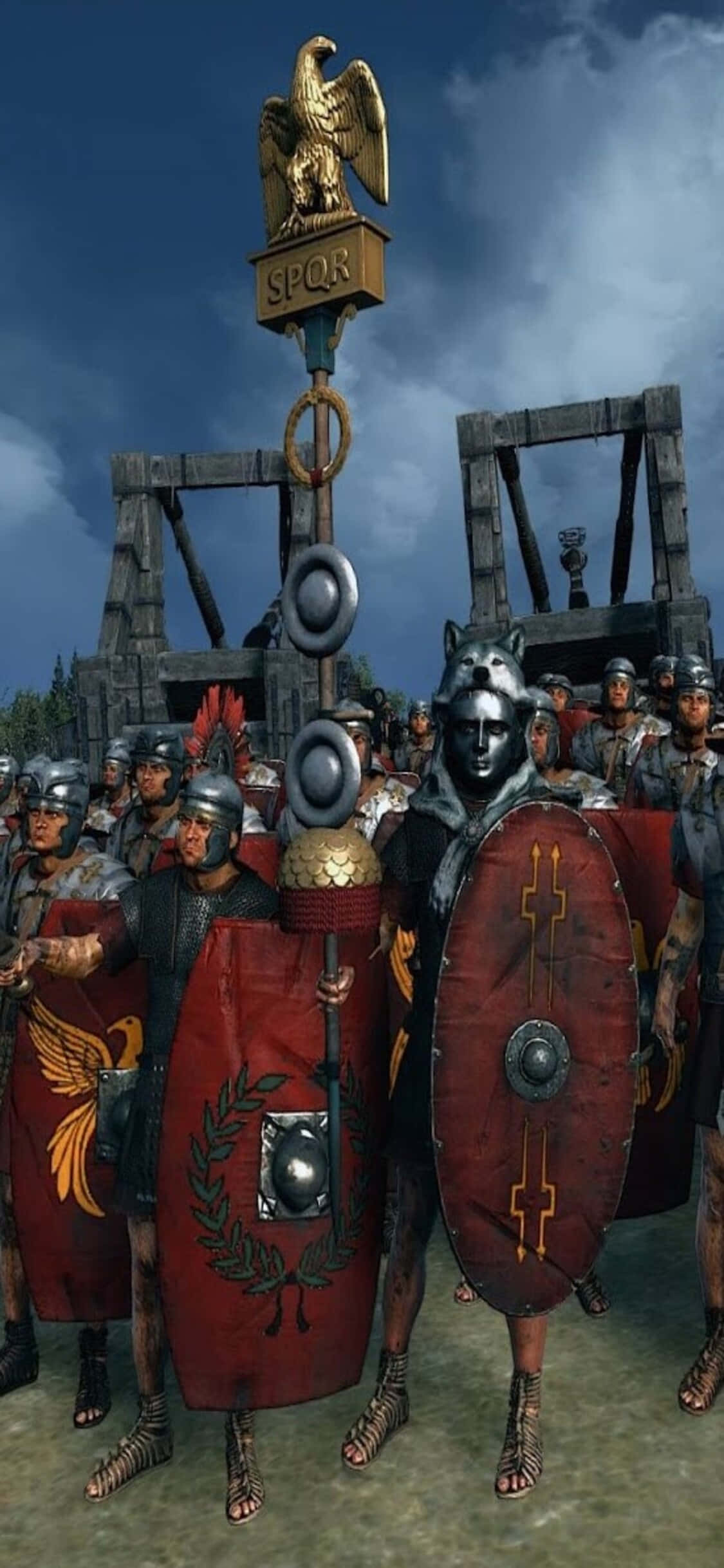 Comanda tus tropas en el mundo de Total War: Rome 2 en tu iPhone XS Fondos de pantalla