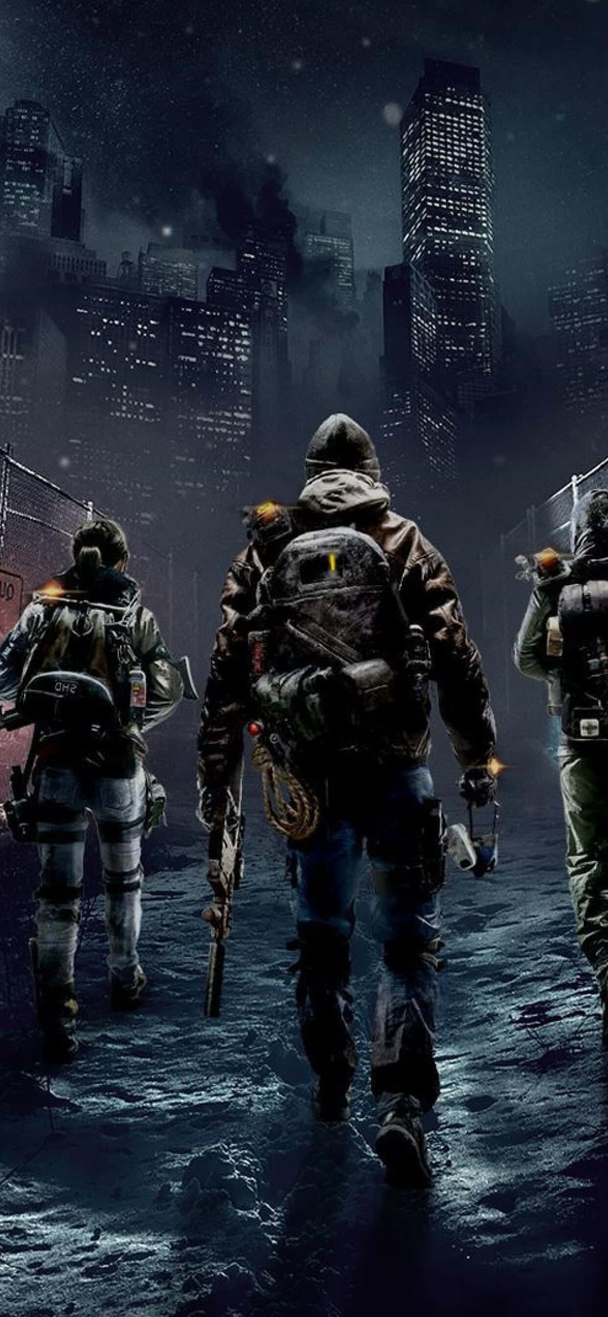 Combate enemigos con estilo con el iPhone Xs Max The Division Fondos de pantalla