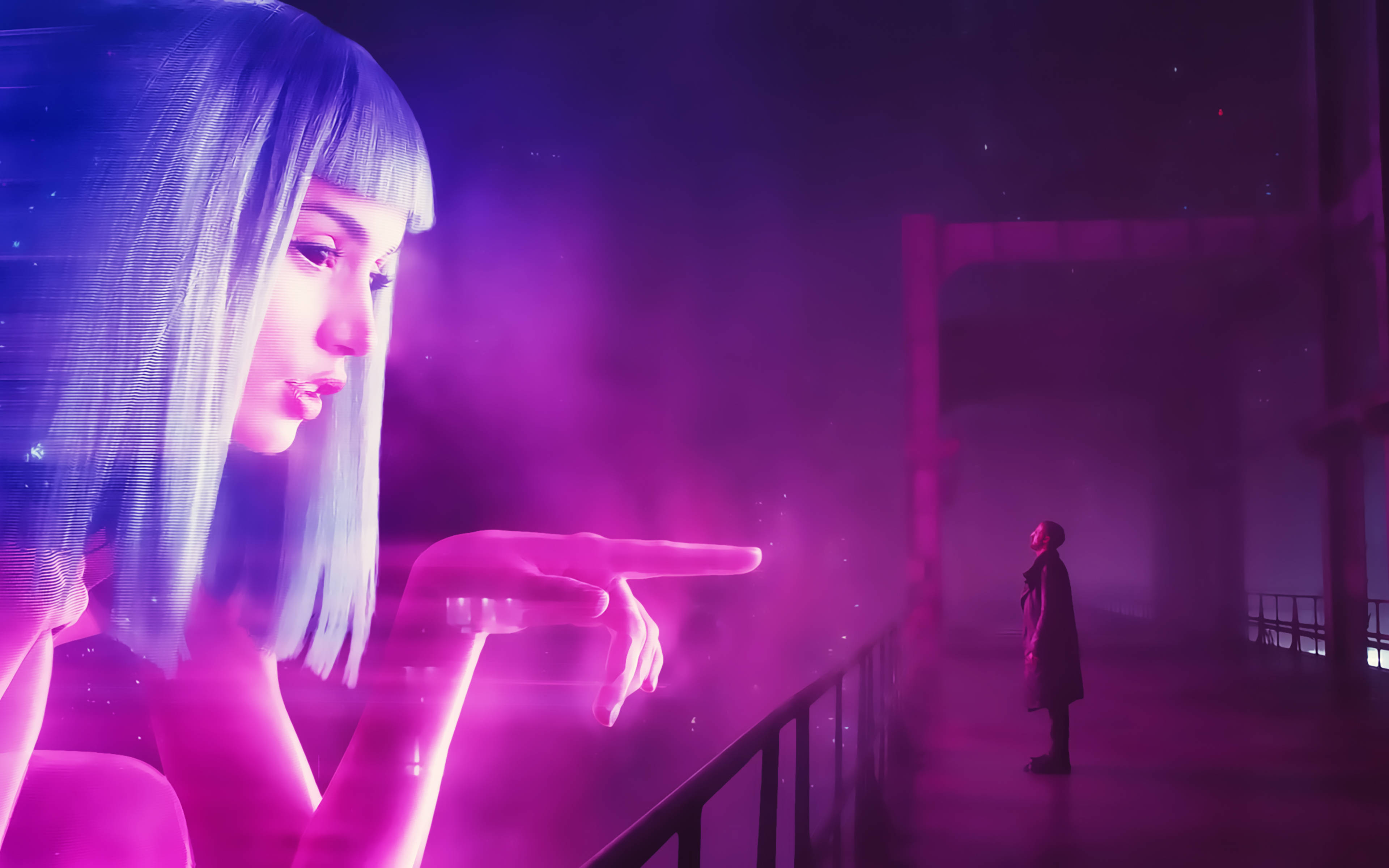 Compañera Digital Joi Blade Runner 2049 4K Fondos de pantalla