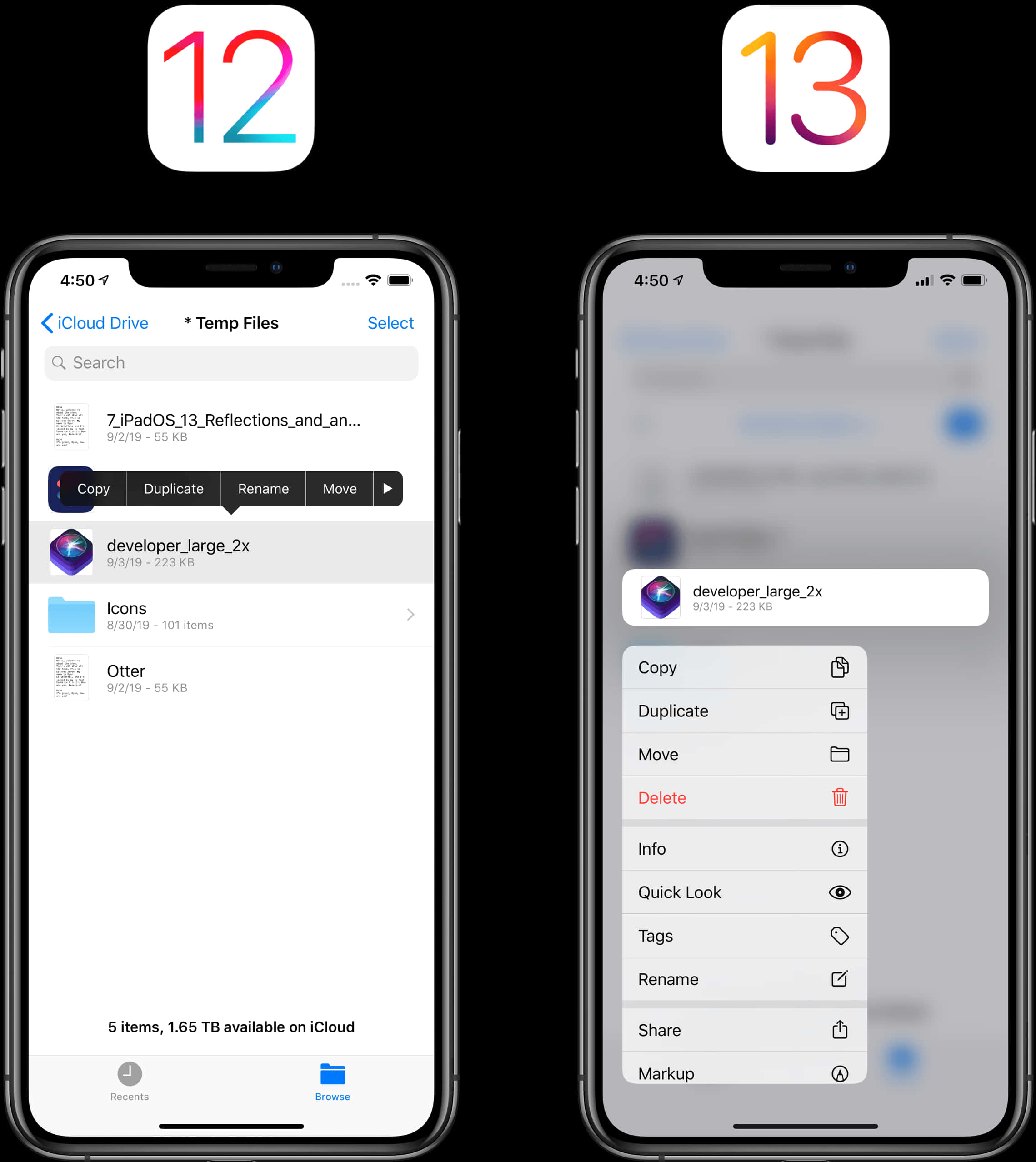Comparativa iPhone12 vs iPhone13 Fondos de pantalla