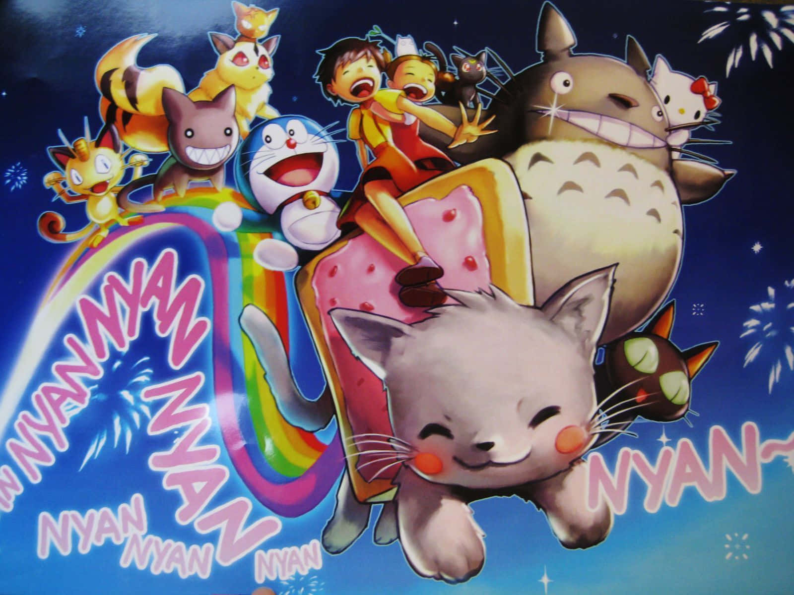 Compilación de Gatos Anime Kawaii Fondos de pantalla