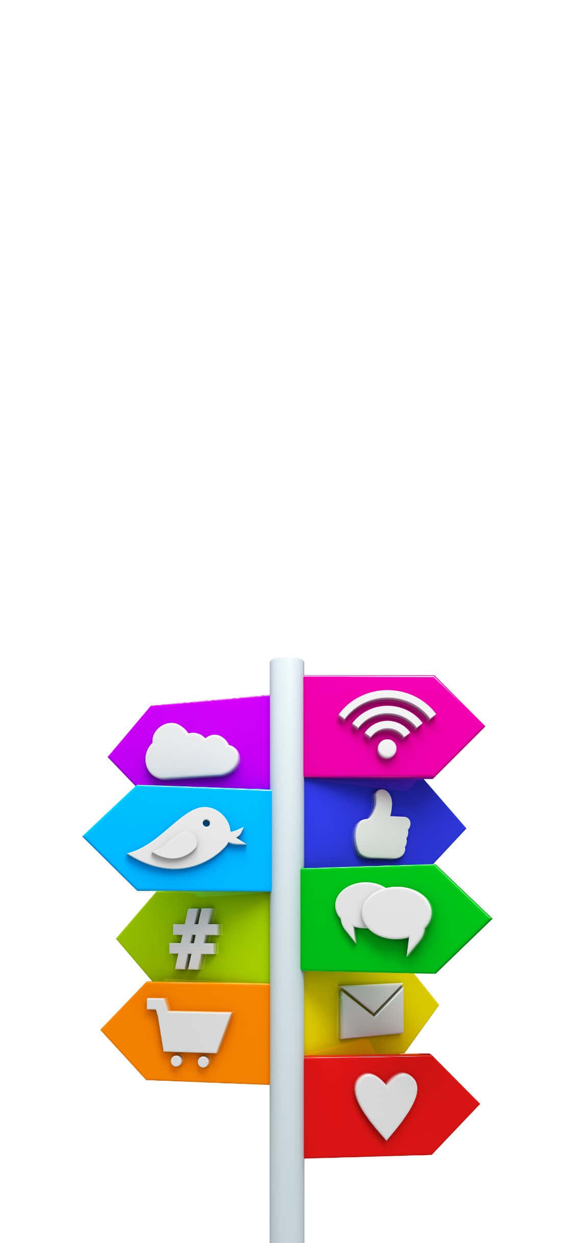 Conectividad Unificada - Fondo Social iPhone X Fondos de pantalla