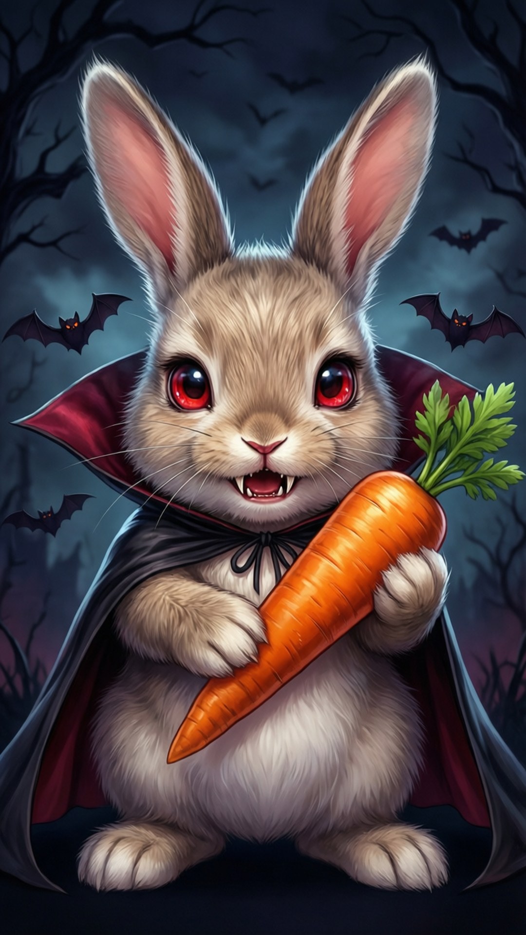 Conejito Vampiro Zanahoria Fondos de pantalla