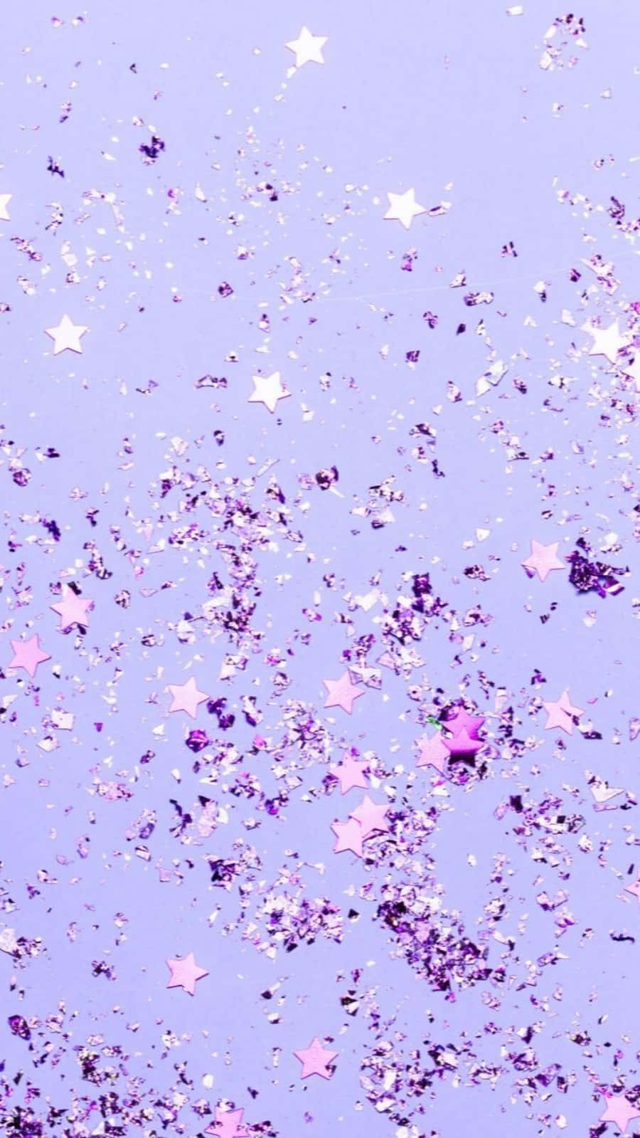 Confeti Morado Claro Lindo para Móvil Fondos de pantalla