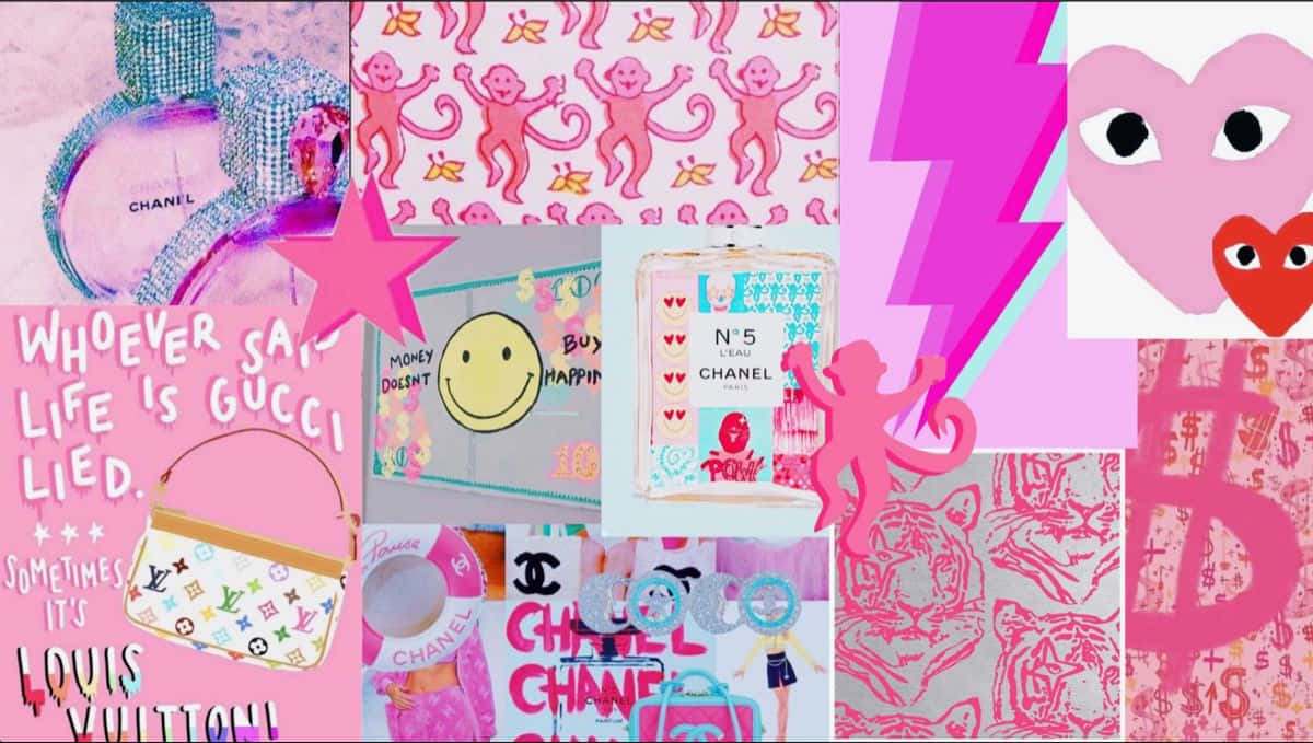 Configuración de escritorio preppy y sofisticada Fondos de pantalla