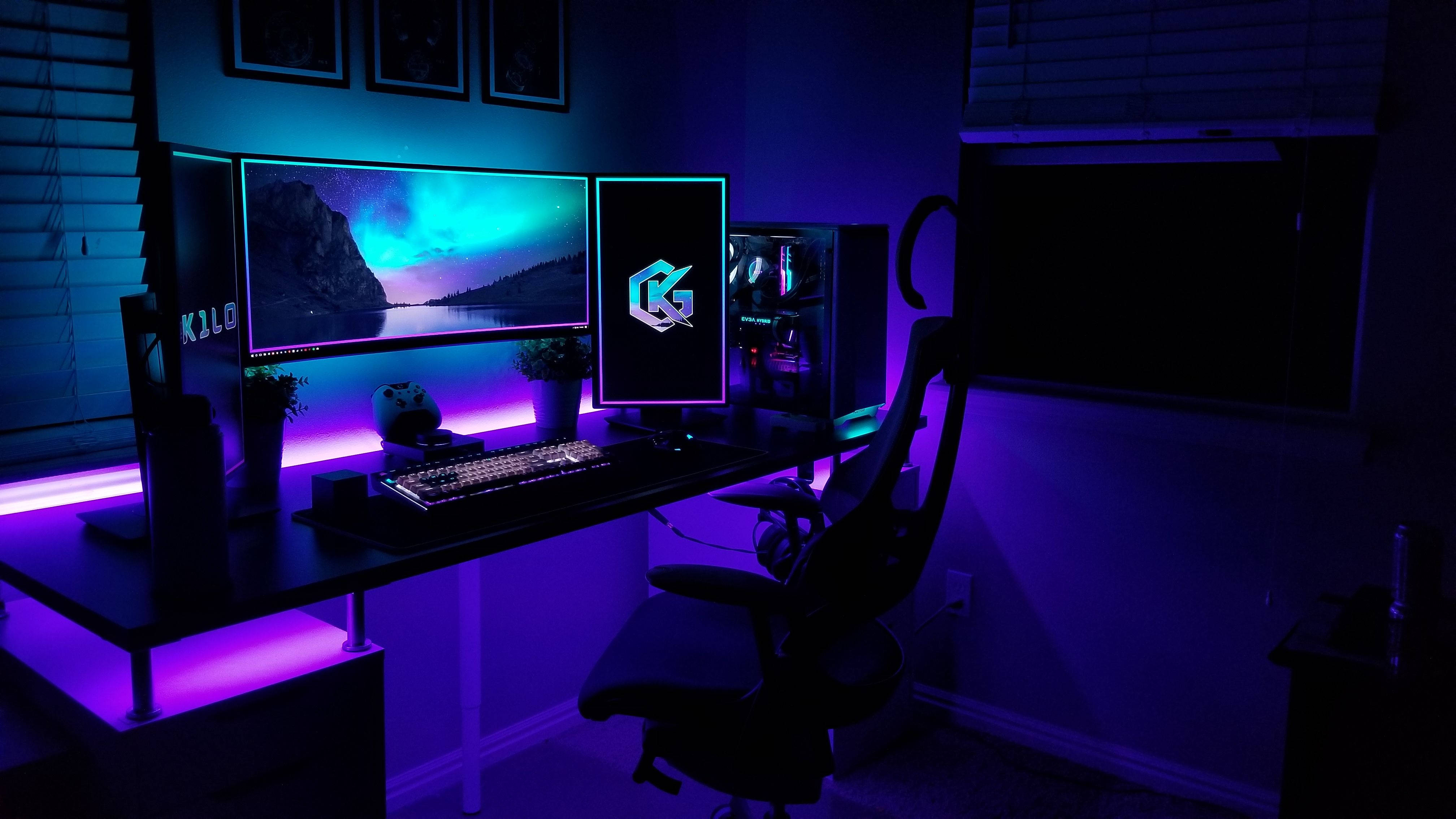 Configuración de PC Gaming RGB 4K Fondos de pantalla