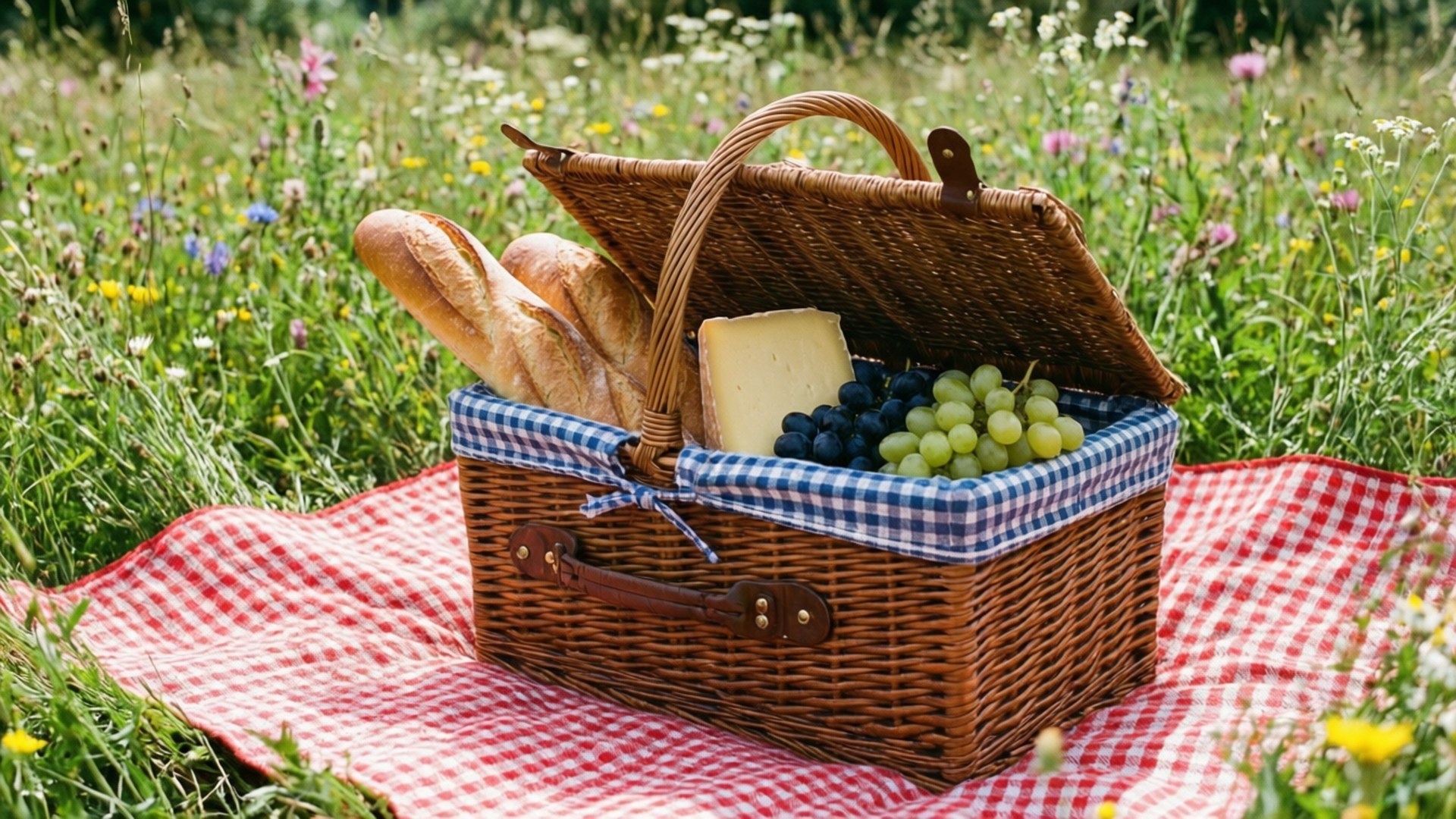 Configuración de Picnic de Verano Fondos de pantalla
