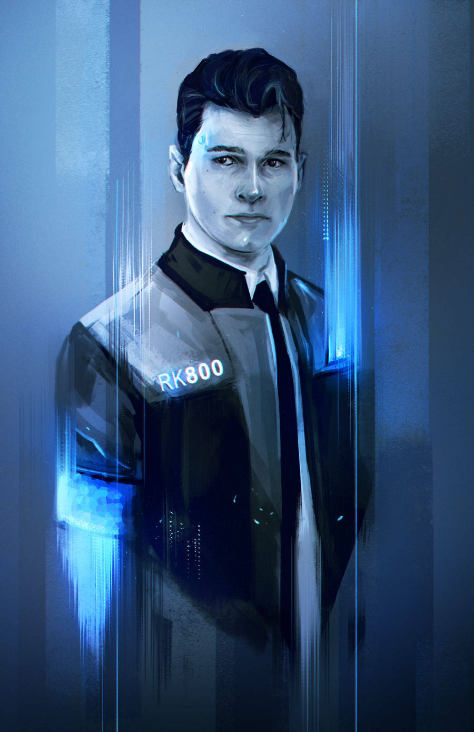 Connor Detroit Become Human Fan Art Fondos de pantalla
