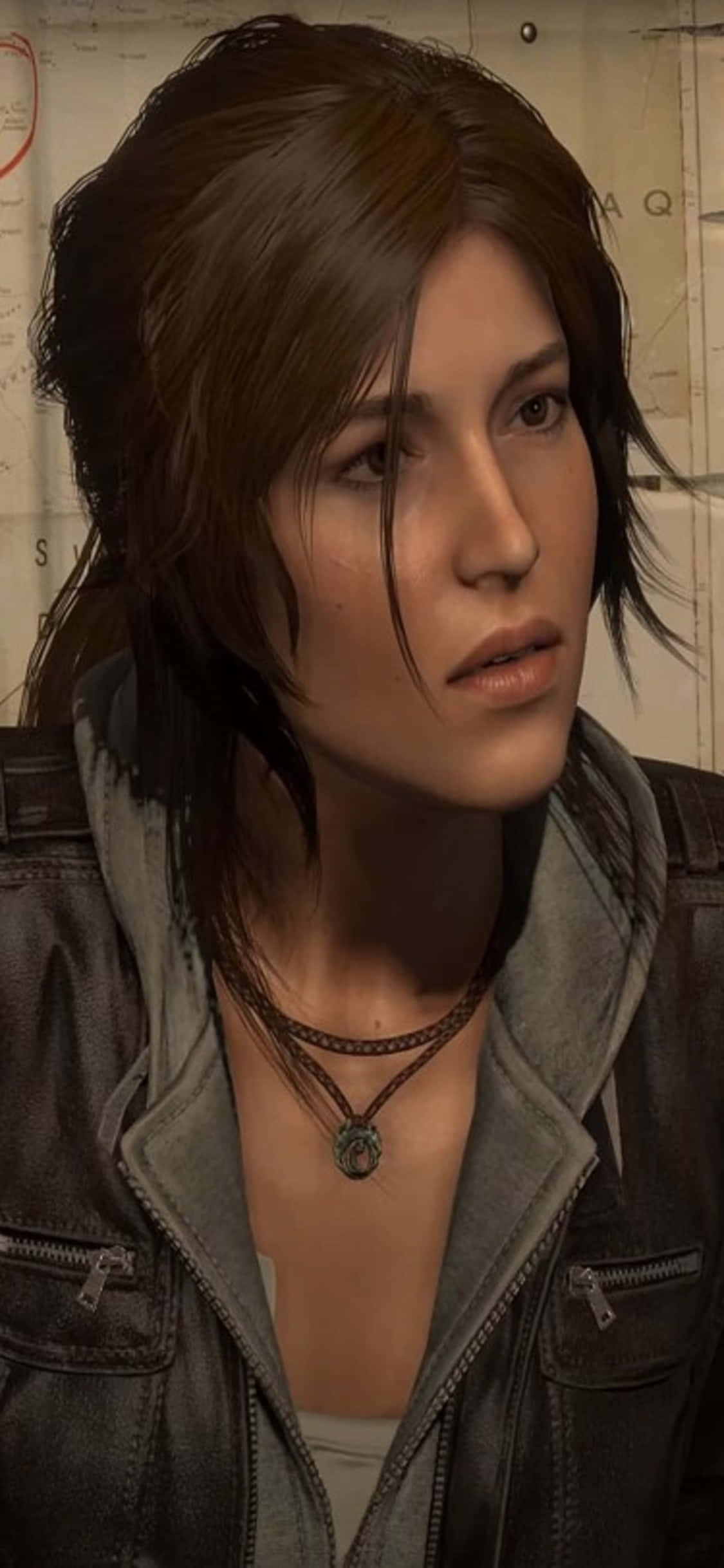 Conquista el terreno implacable de Shadow Of The Tomb Raider en tu iPhone X Fondos de pantalla